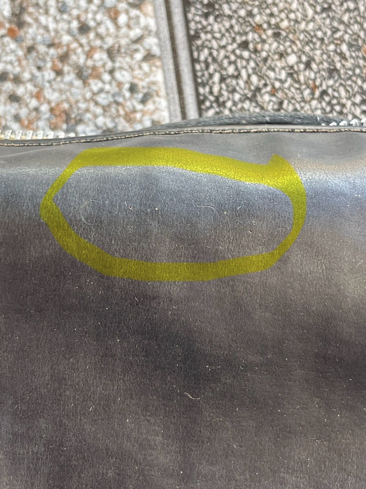 Christian Dior Monsieur × Vintage Vintage 80s Christian Dior Monogram Distressed Sling Bag Size ONE SIZE - 19 Thumbnail