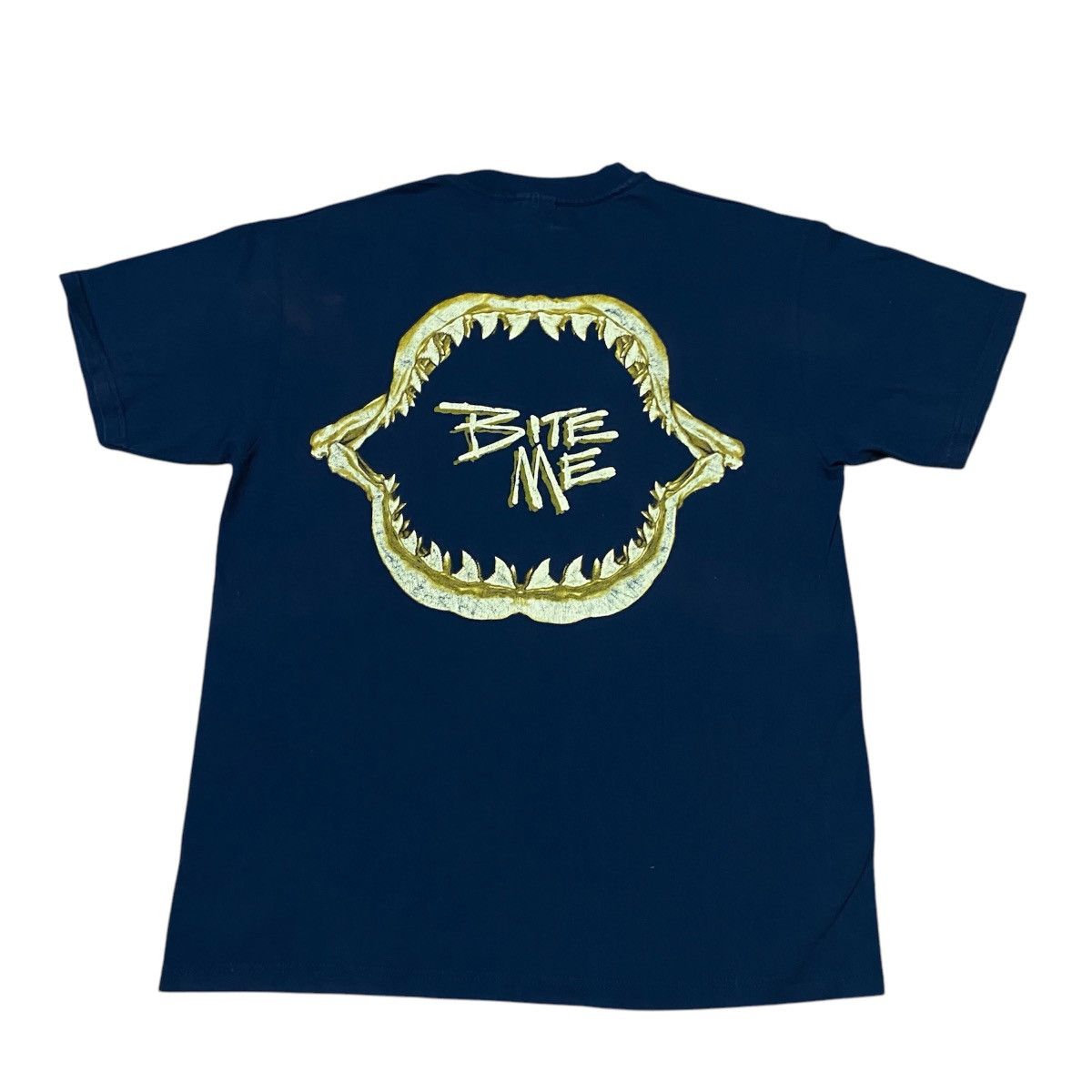Vintage Vintage 90's Las Vegas Bite Me Tee Size US L / EU 52-54 / 3 - 1 Thumbnail