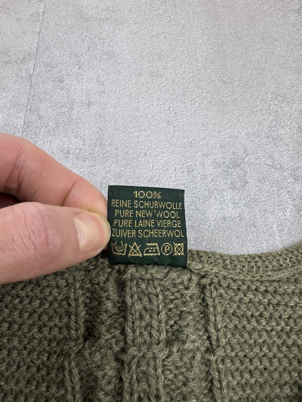 Designer × Vintage Vintage St Peter Trachten Sweater Green Vest Mens size XL Size US XL / EU 56 / 4 - 3 Thumbnail