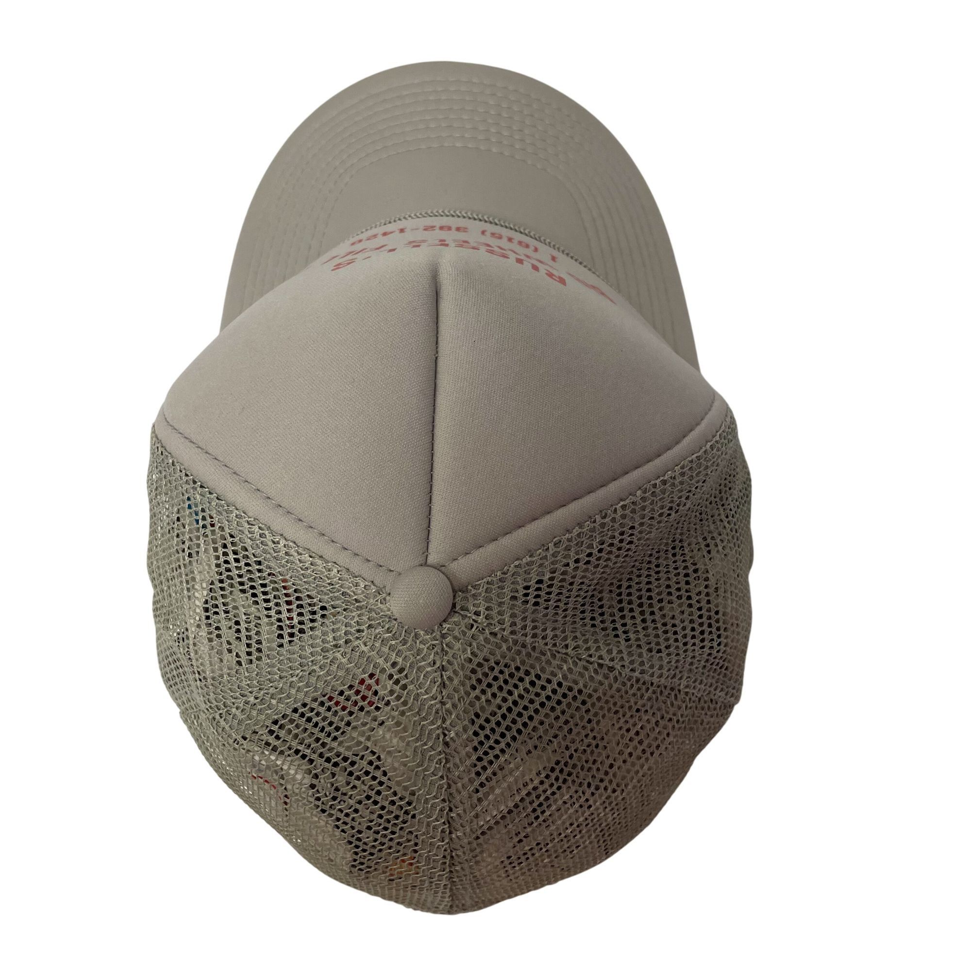 Nissan NOS New Vtg Nissin ROUGHNECK Silver Mesh TRUCKER Hat Size ONE SIZE - 5 Thumbnail