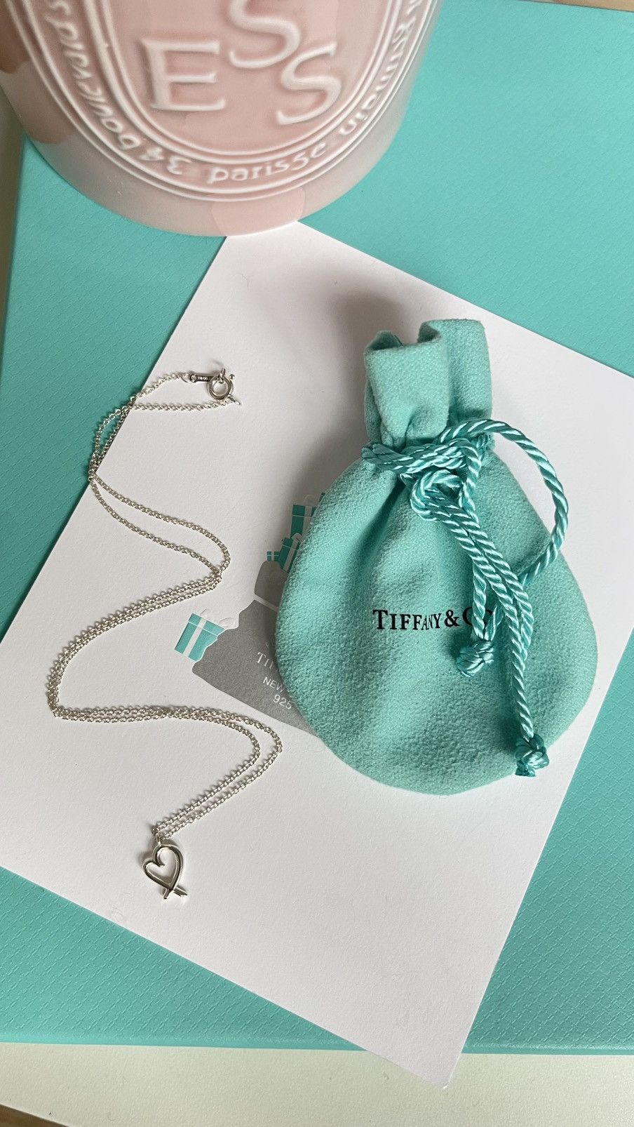 Tiffany & Co. Tiffany & Co Paloma Picasso Heart Pendant Mini 16” NEW $310 Size ONE SIZE - 12 Thumbnail