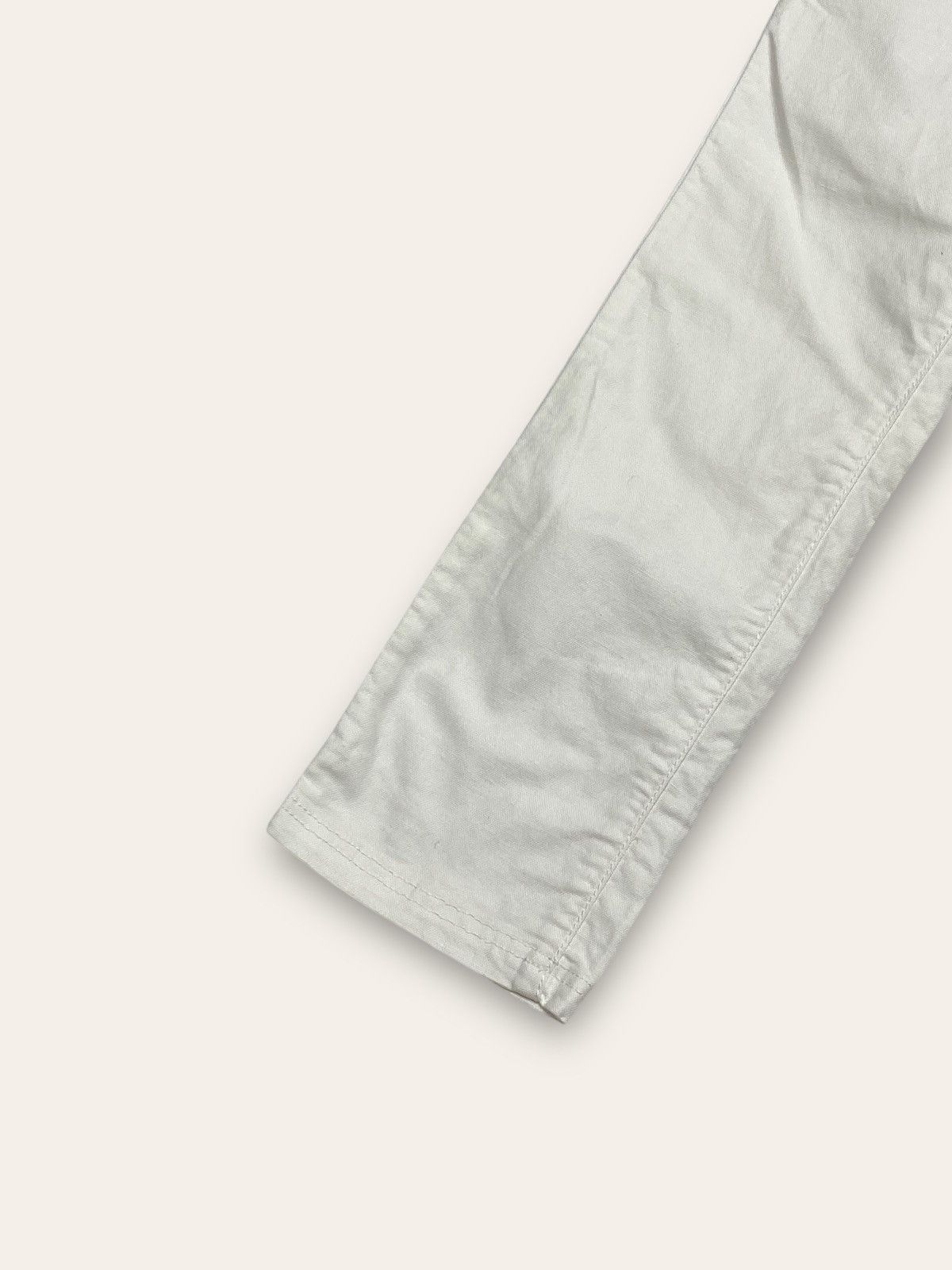 Versace Vintage VERSACE JEANS COUTURE White Denim Jeans Y2K Size US 30 / EU 46 - 4 Thumbnail