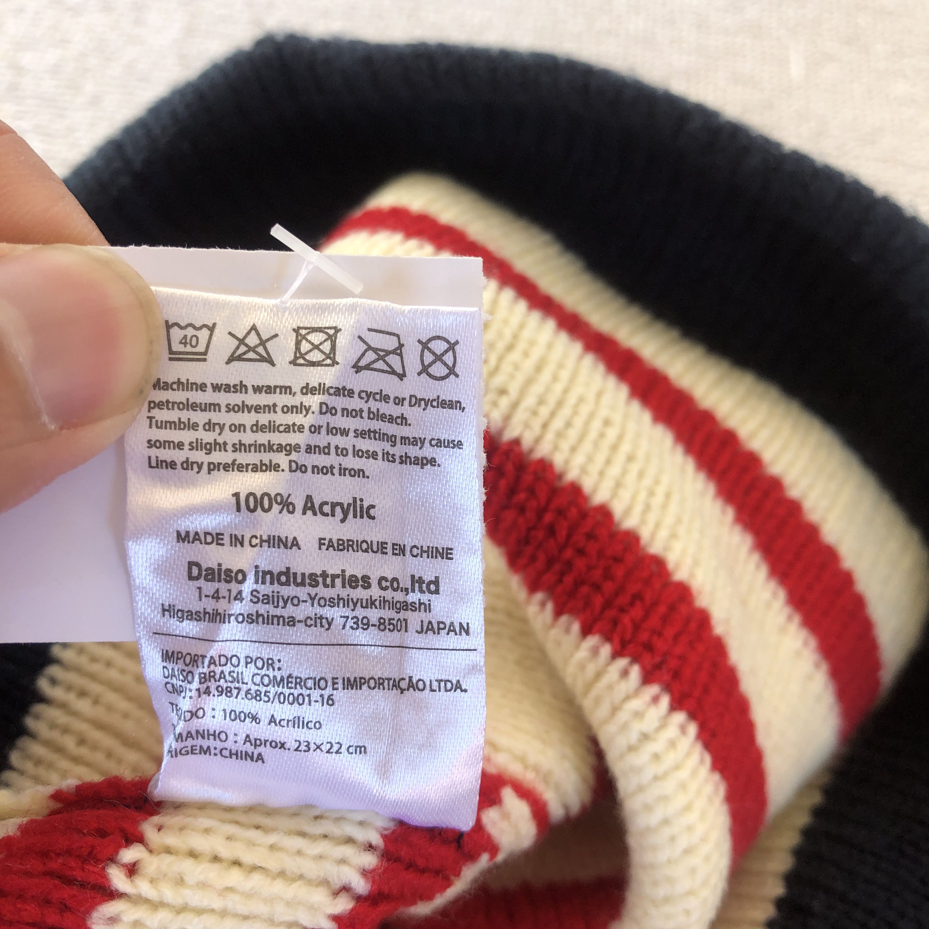 Japanese Brand Vintage Japanese Striped Beanie Snow Caps Hats Size ONE SIZE - 6 Thumbnail