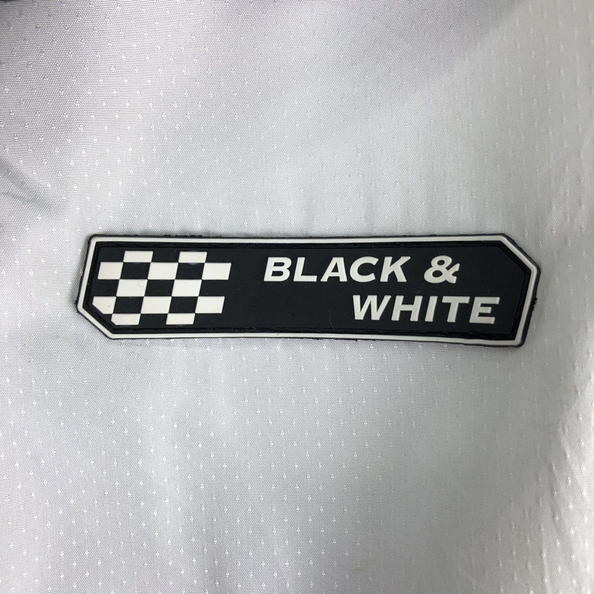 Japanese Brand × Vintage Vintage Checkerboard Zipper Jacket by Solio Black & White Size US M / EU 48-50 / 2 - 8 Thumbnail
