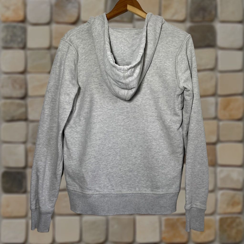 Ralph Lauren VINTAGE Ralph Lauren Rugby Women’s Hoodie V-Neck Pullover Size S Gray Size S / US 4 / IT 40 - 1 Thumbnail