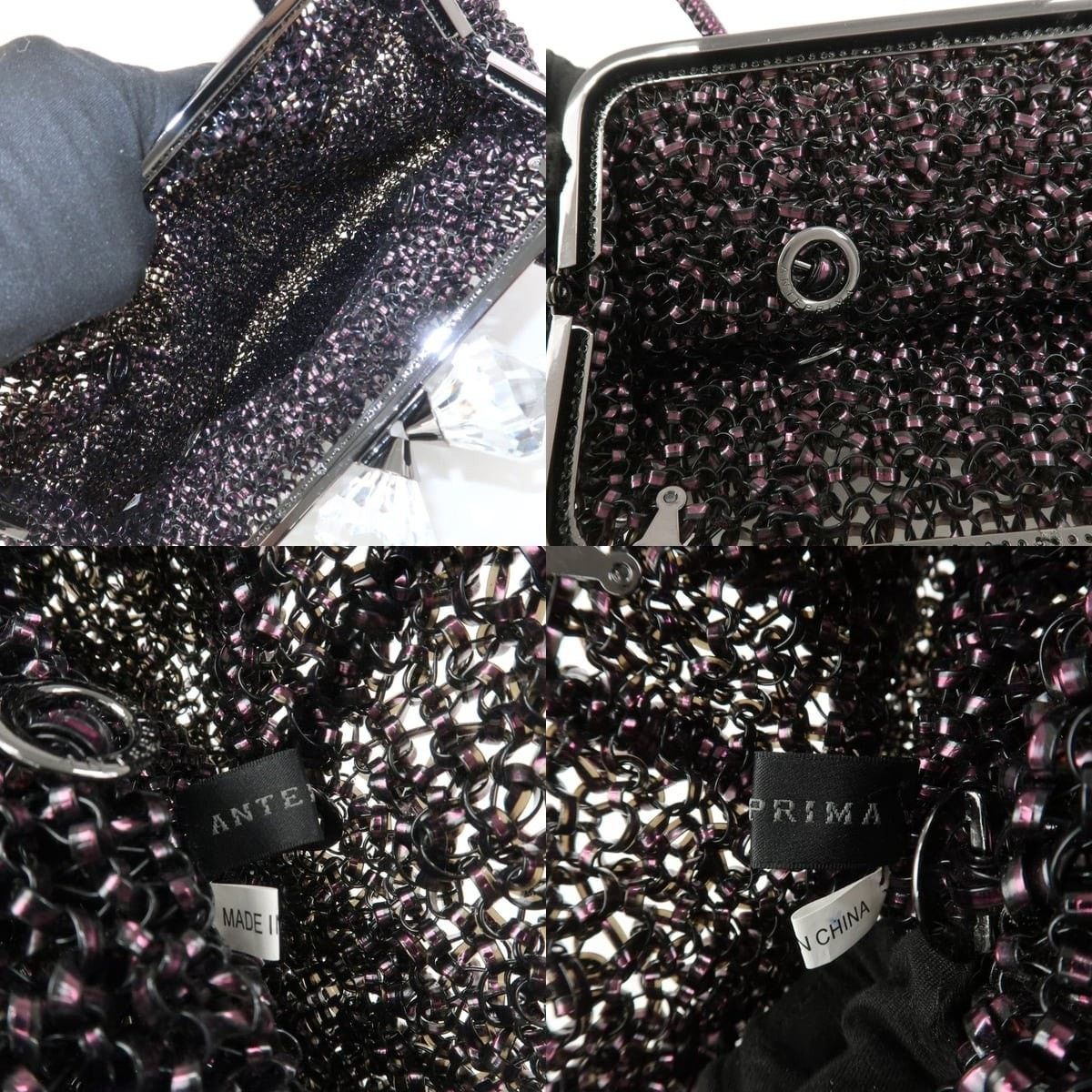ANTEPRIMA Anteprima Wire Bag PVC Shoulder Black Size ONE SIZE - 7 Thumbnail