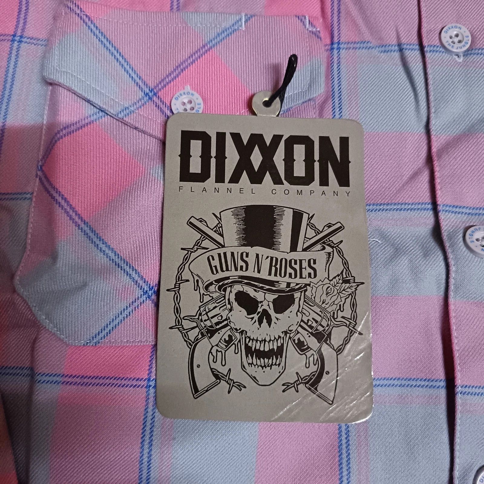 Dixxon Dixxon Guns N Roses Welcome To The Jungle Flannel Shirt Size US XL / EU 56 / 4 - 3 Thumbnail