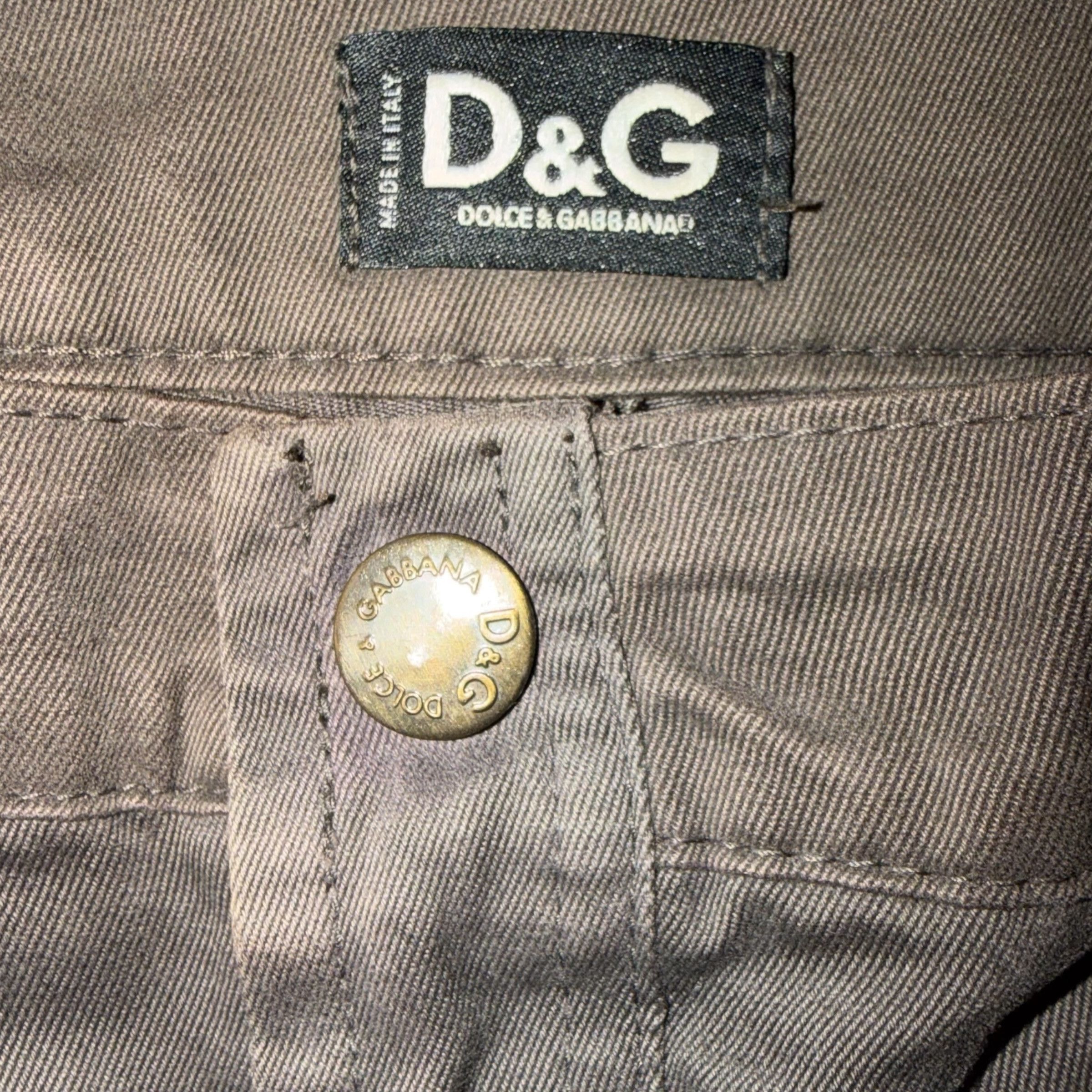 Dolce & Gabbana DOLCE & GABBANA AW2003 CARGO PANTS Size 28" / US 6 / IT 42 - 5 Thumbnail