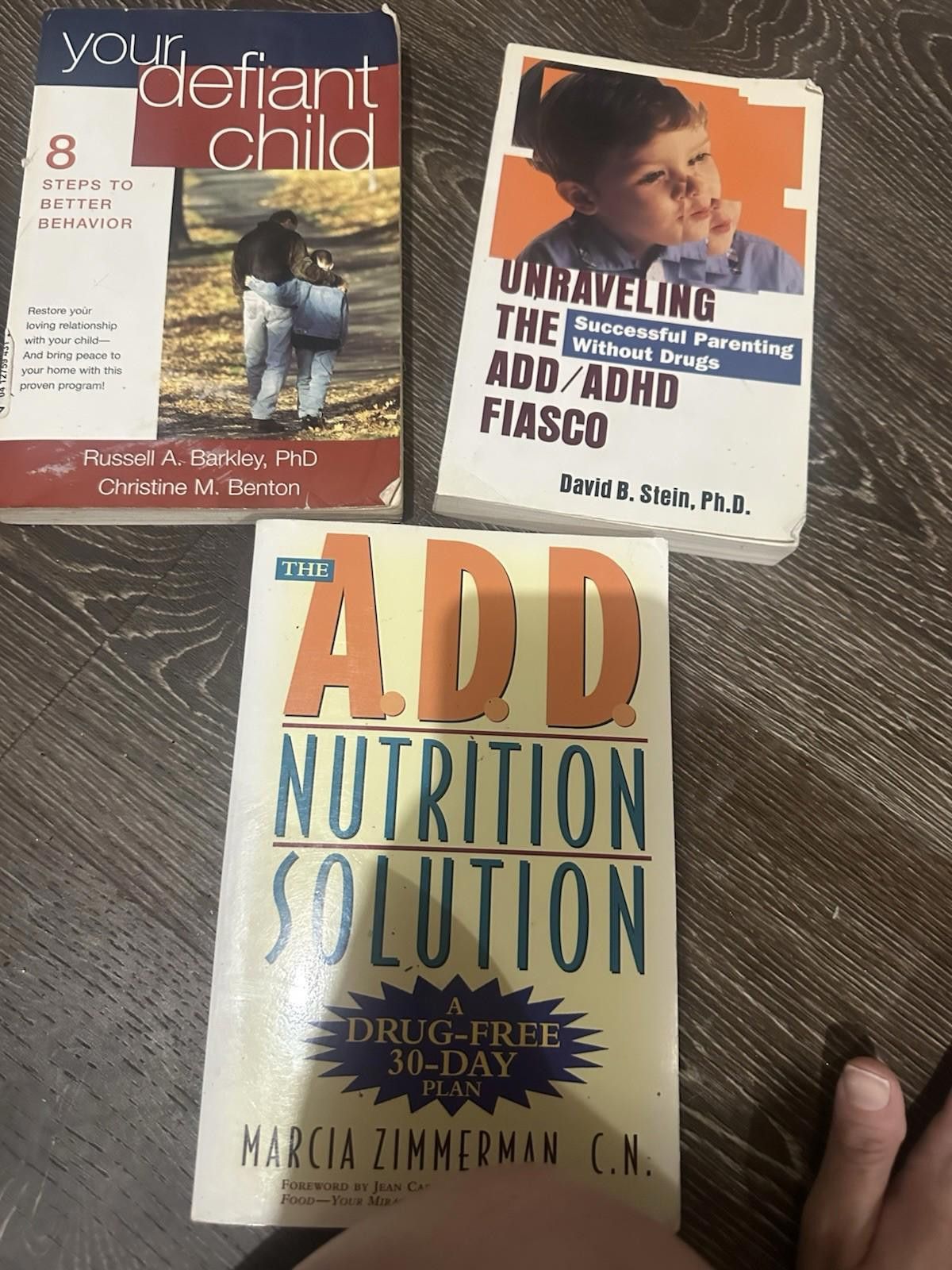 Designer ADHD Parenting Book Bundle Nutrition Defiant Size ONE SIZE - 1 Thumbnail
