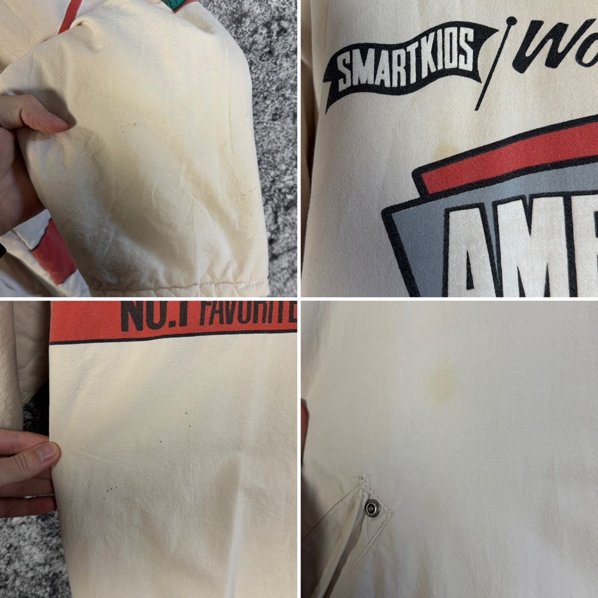 Disney Rare Vintage Mickey Disney Americanwear Reversible Jacket Size US XL / EU 56 / 4 - 24 Thumbnail