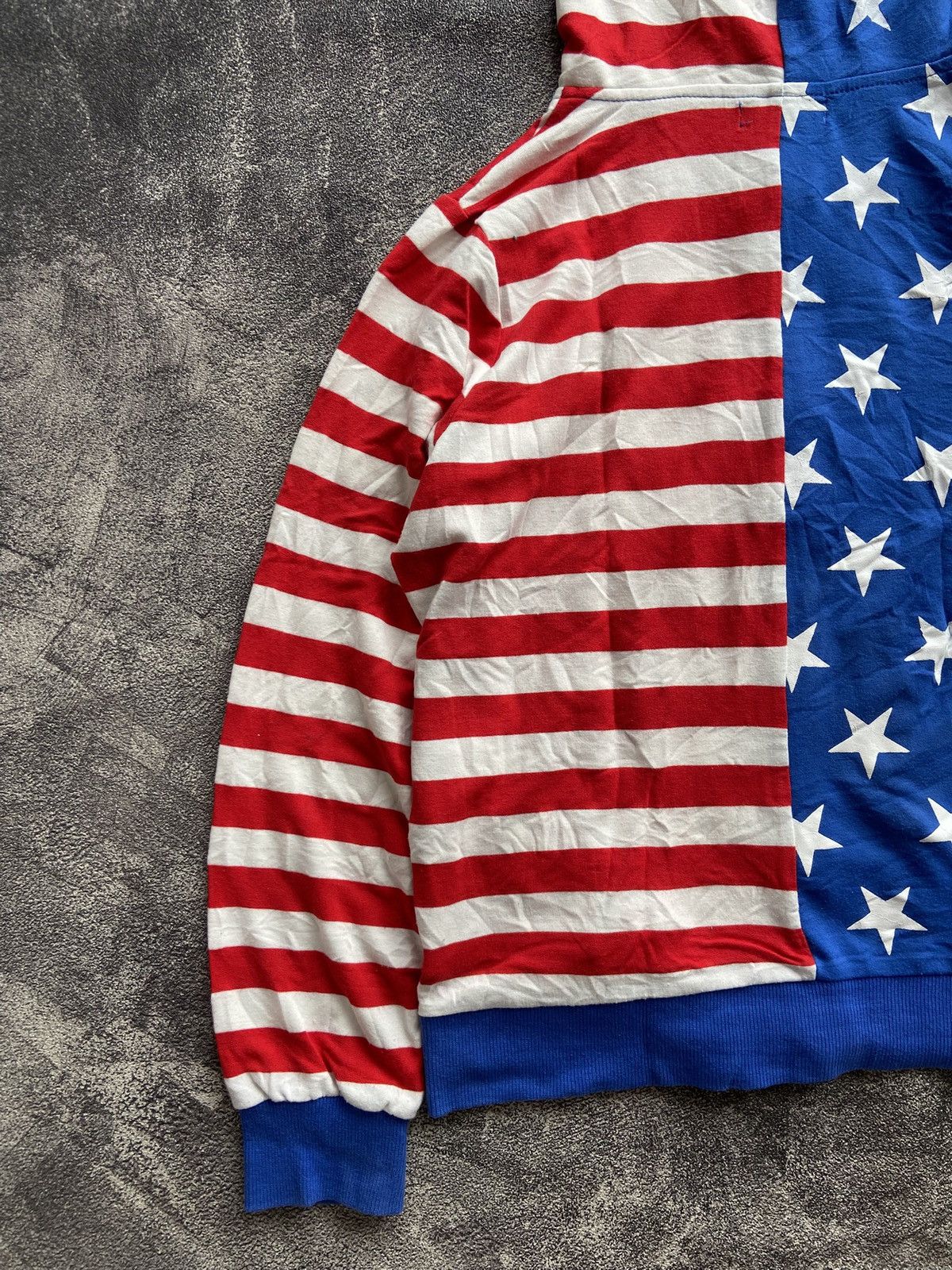 Japanese Brand 💥BINDING OFFER💥ANAP Japanese Brand American Flag Zip Up Size US M / EU 48-50 / 2 - 8 Thumbnail