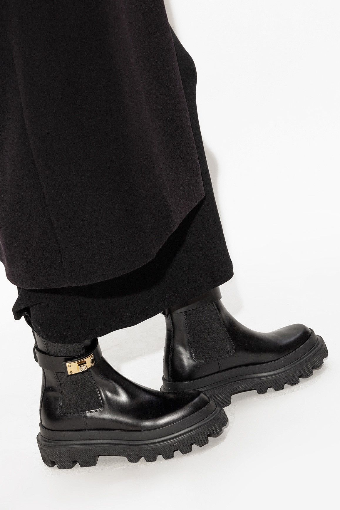 Dolce & Gabbana Dolce&Gabbana Lug Sole Chelsea Boot Women’s Shoes Size US 11 / IT 41 - 2 Thumbnail