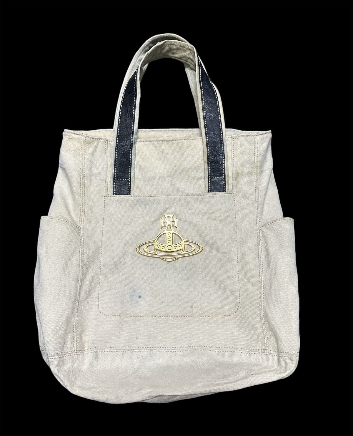 Tote bag canvas vivienne weswood