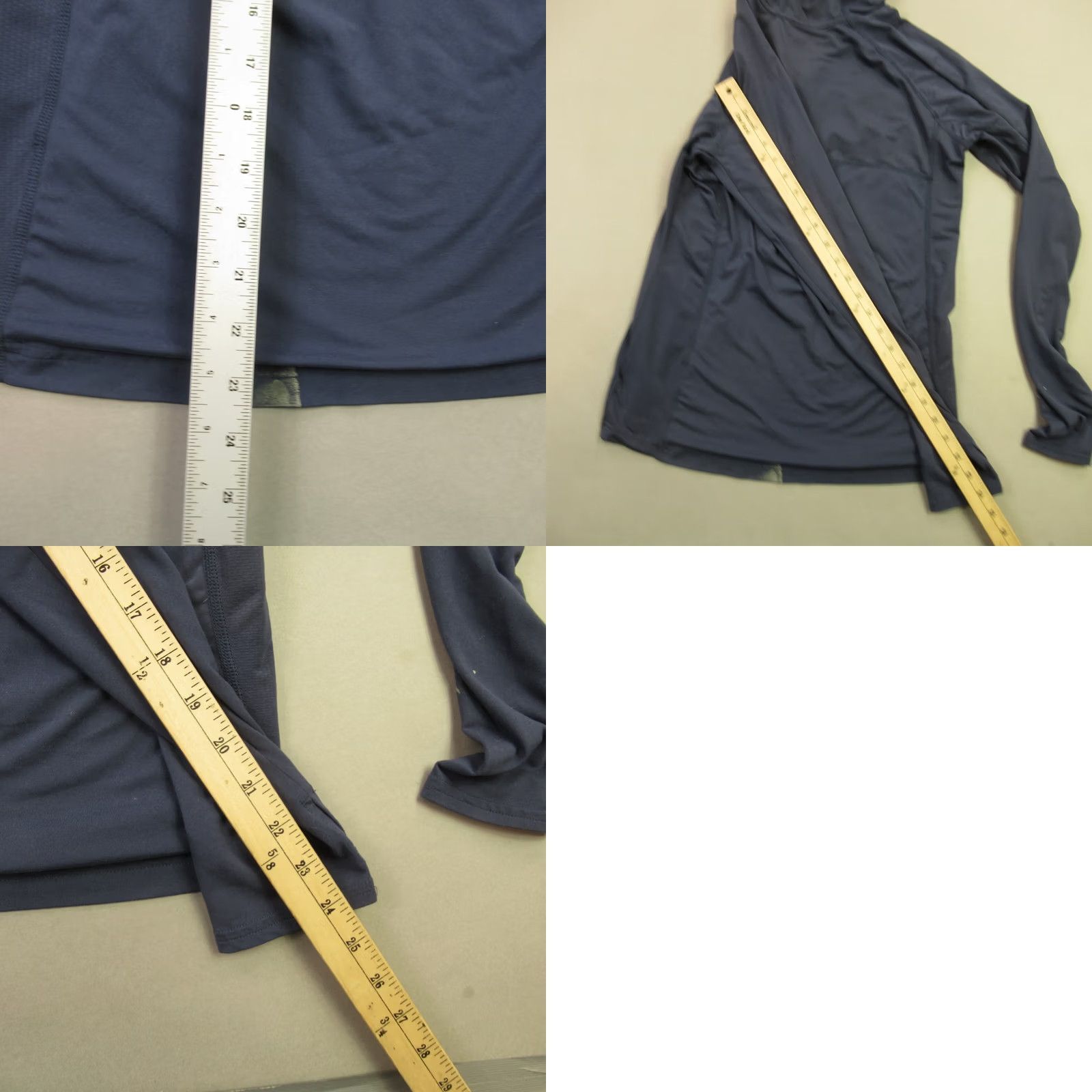 Vintage Columbia Hoodie Womens Medium Long Sleeve Lightweight 1/4 Zip Blue Size M / US 6-8 / IT 42-44 - 8 Thumbnail