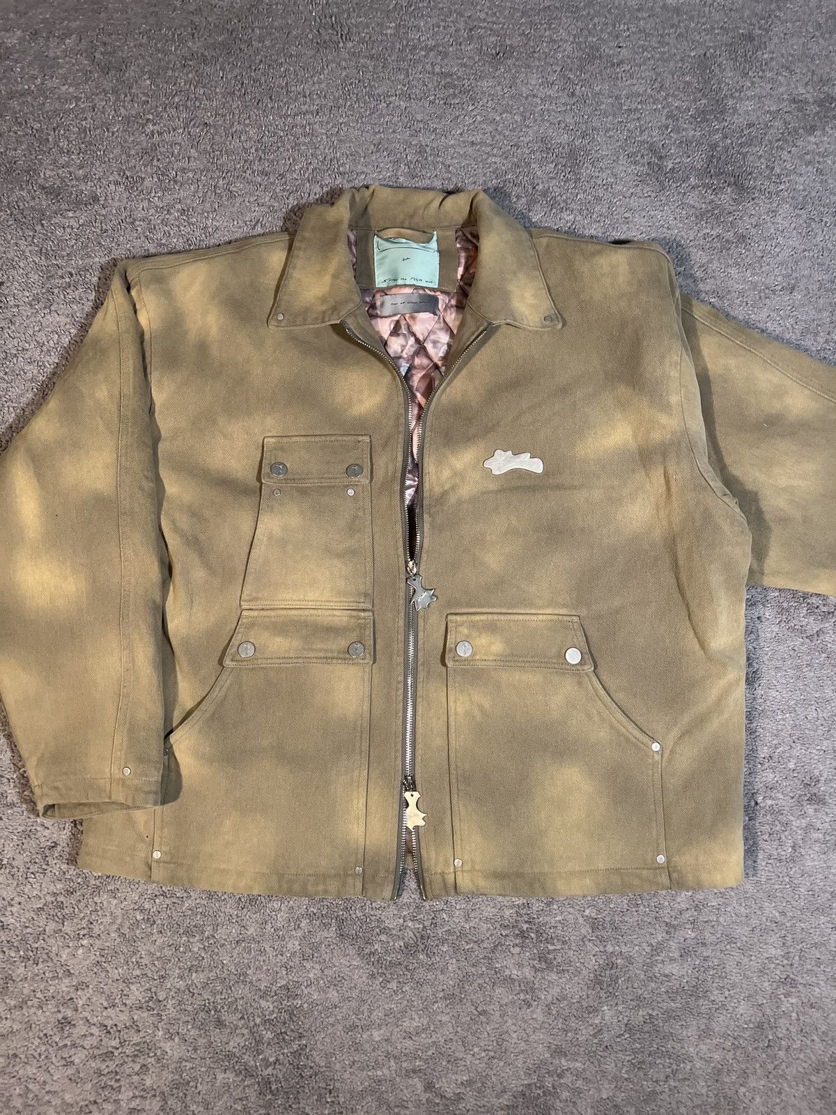 Designer × Other Fine Culture Green Work Jacket | jakit Size US XL / EU 56 / 4 - 1 Thumbnail