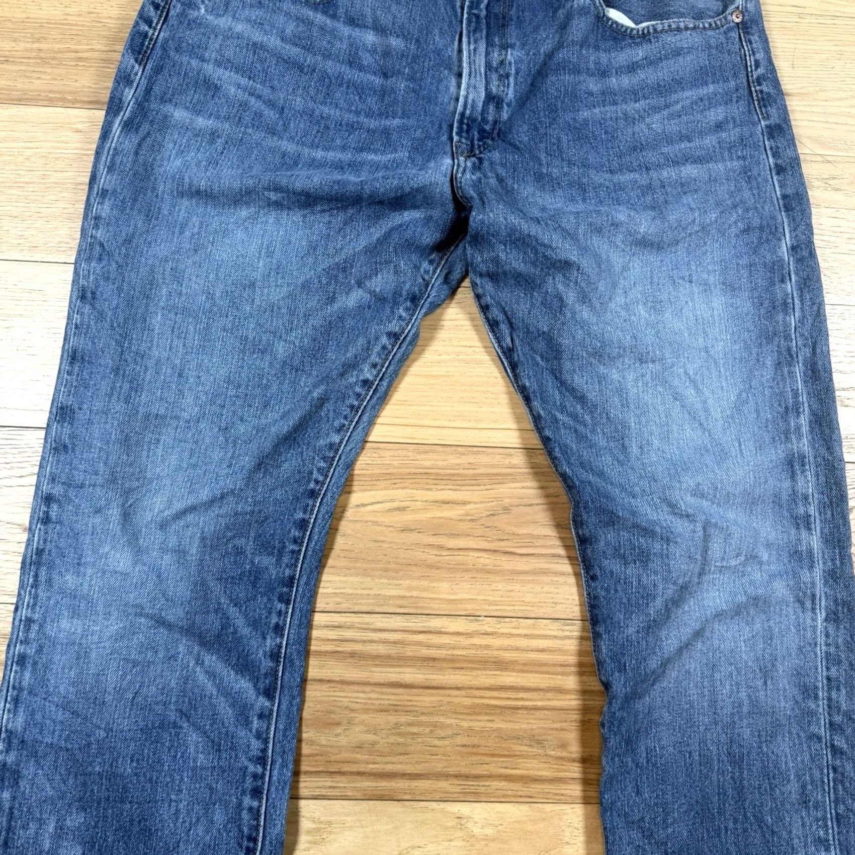 Polo Ralph Lauren VINTAGE Polo Ralph Lauren Jeans Men 35x33 Denim Light Blue Straight Classic Beige 35 Mens Classic Straight Jeans Size US S / EU 44-46 / 1 - 3 Thumbnail