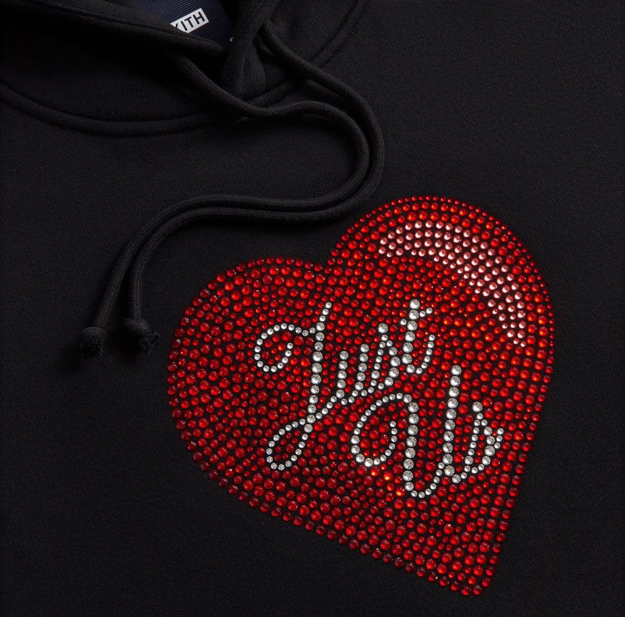 Kith × Swarovski Kith Swarovski Just Us Hoodie - Size M - Black NEW Size US M / EU 48-50 / 2 - 4 Thumbnail