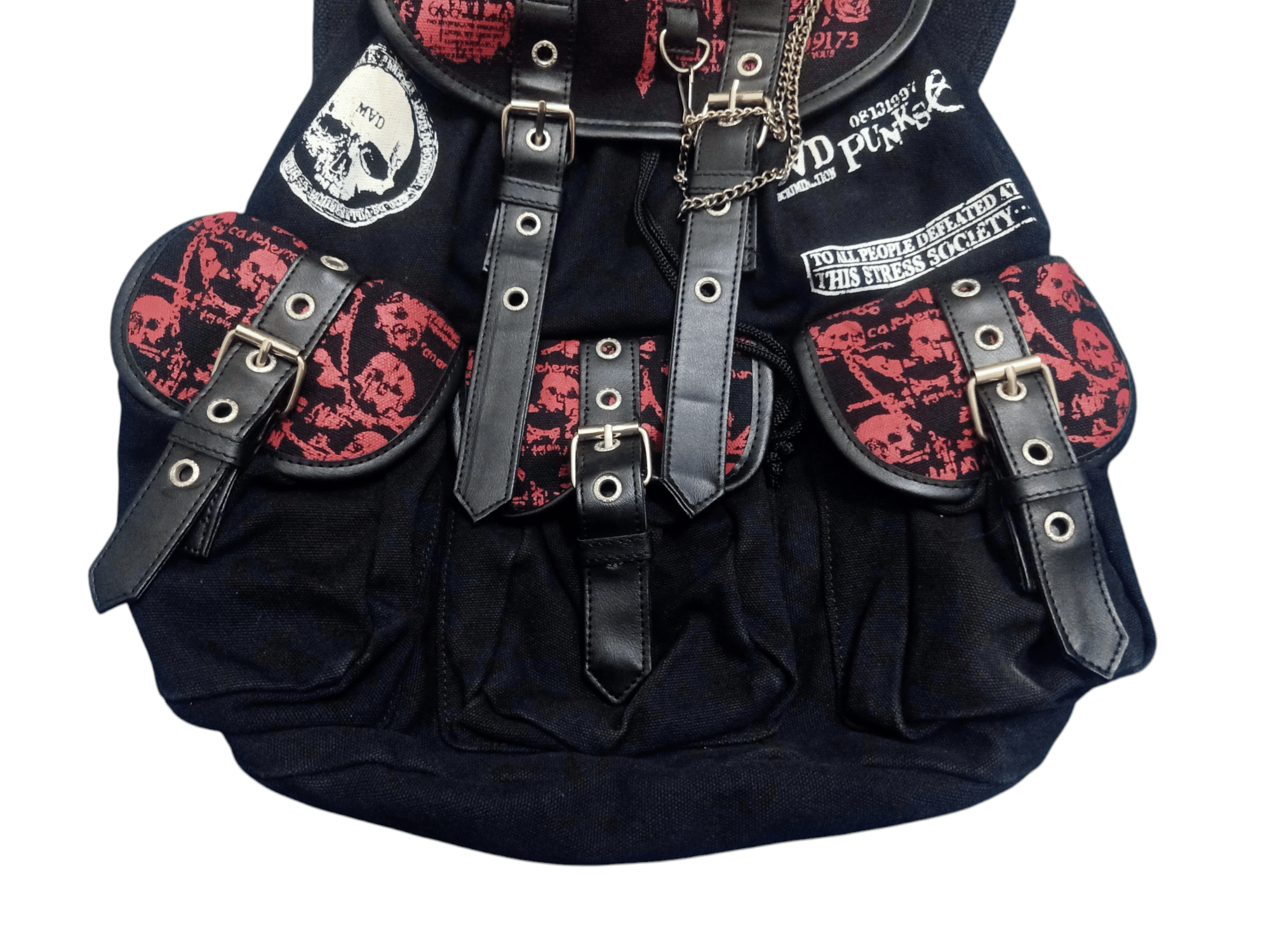 Seditionaries Mad Punks Rucksack Backpack Size ONE SIZE - 5 Thumbnail