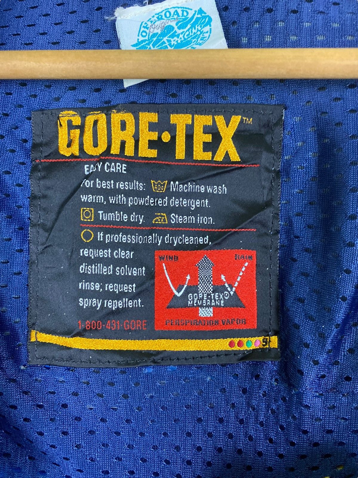 Goretex × Vintage Vintage Offroad MS Racing Enduro Gore-Tex Membrane Jacket Size US S / EU 44-46 / 1 - 22 Thumbnail