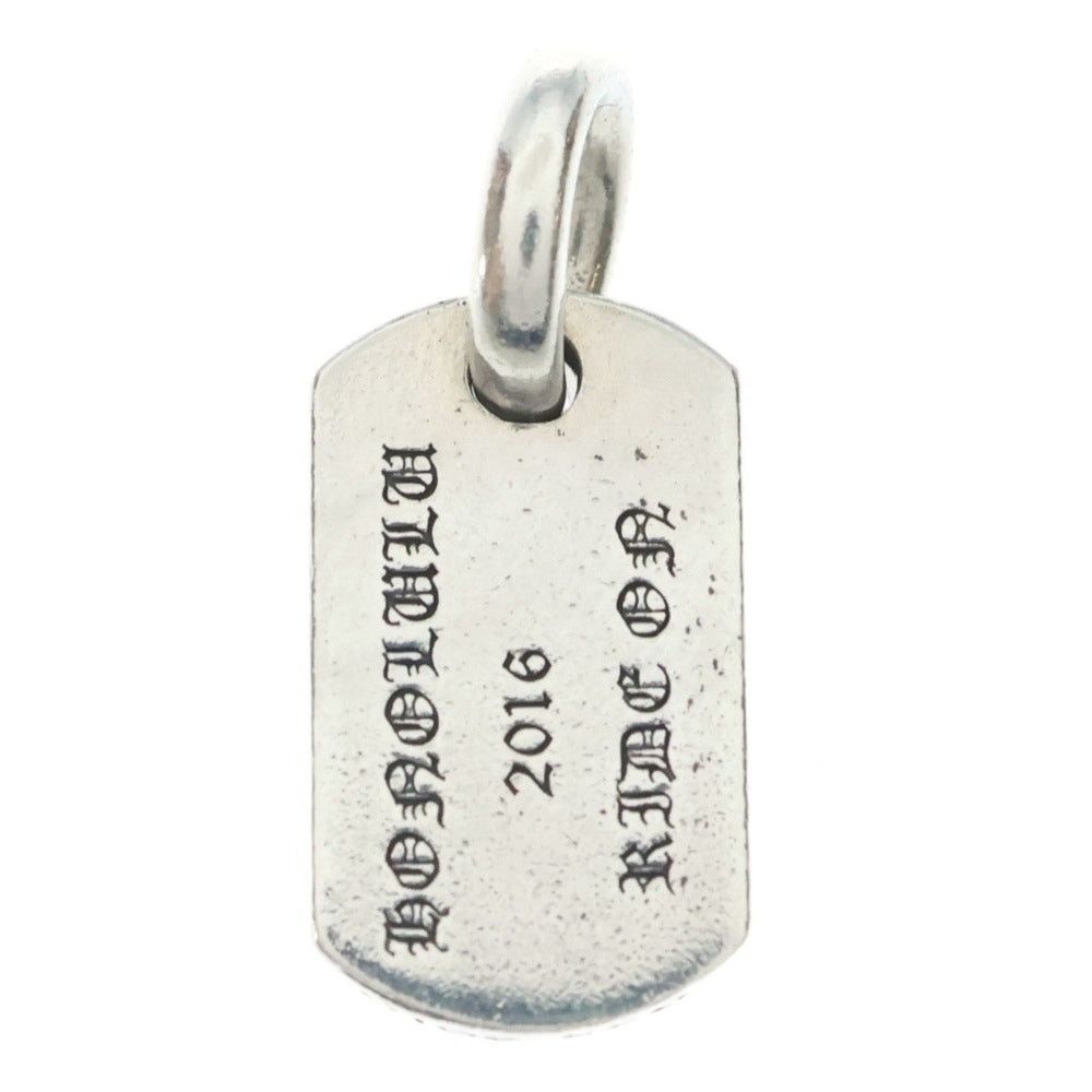 Chrome Hearts Chrome Hearts Tiny CH Shine Dog Tag Charm Pendant Size ONE SIZE - 2 Thumbnail