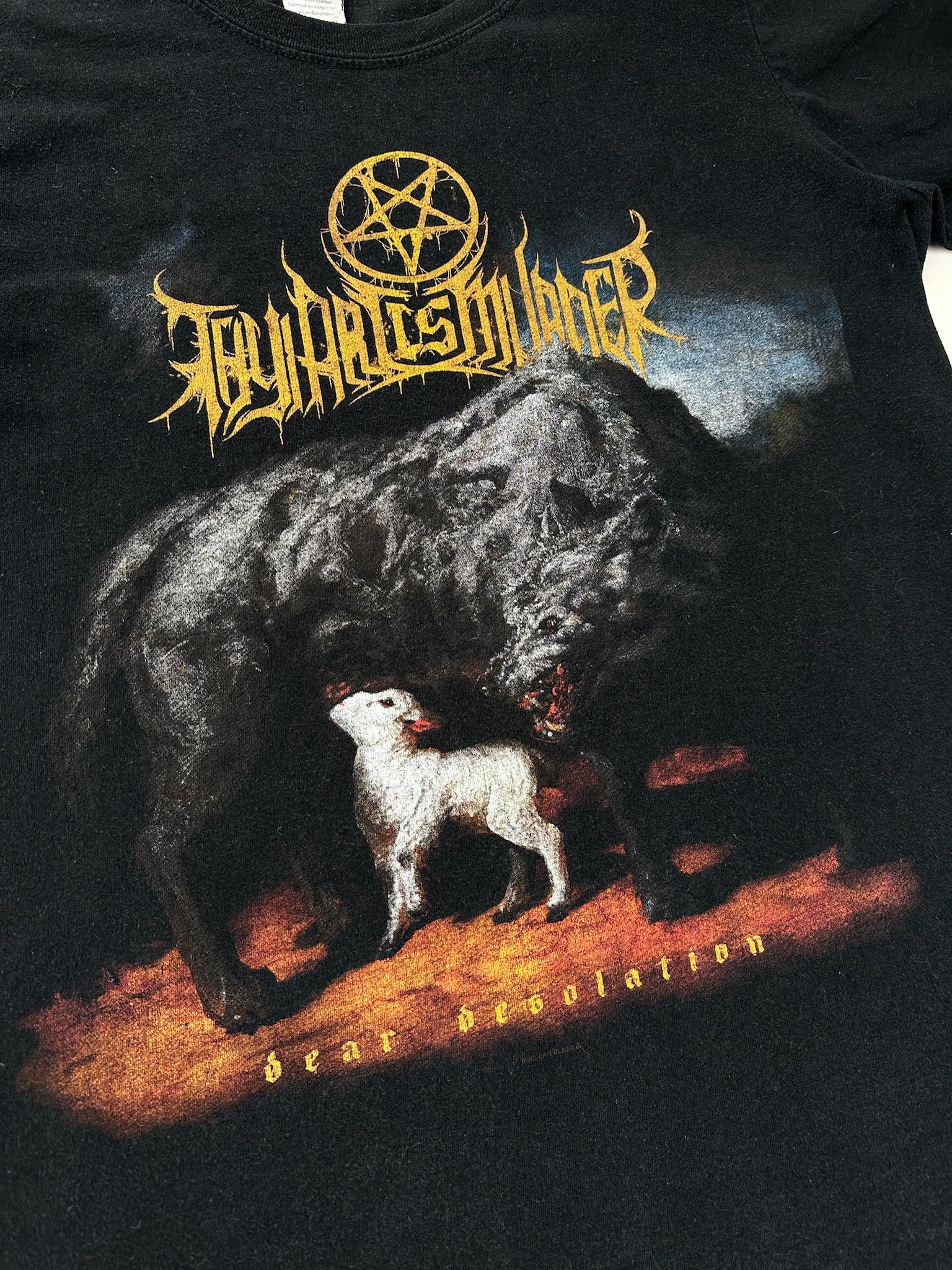 Band Tees × Vintage Thy Art Is Murder vintage rock metal band tee Size US S / EU 44-46 / 1 - 2 Thumbnail