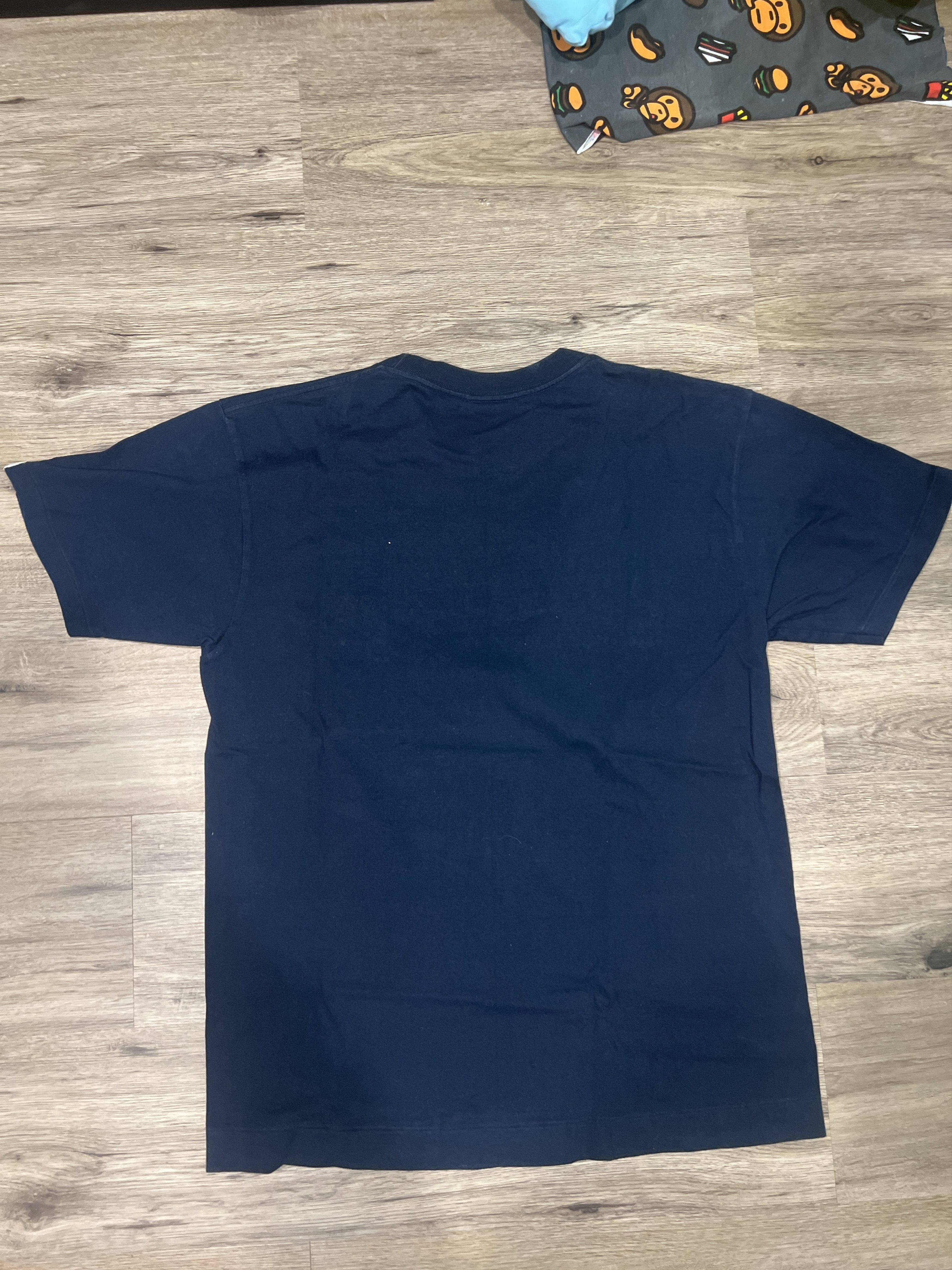 Bape Bathing Ape Bape Navy Swarovski Crystal T-Shirt L Size US L / EU 52-54 / 3 - 5 Thumbnail