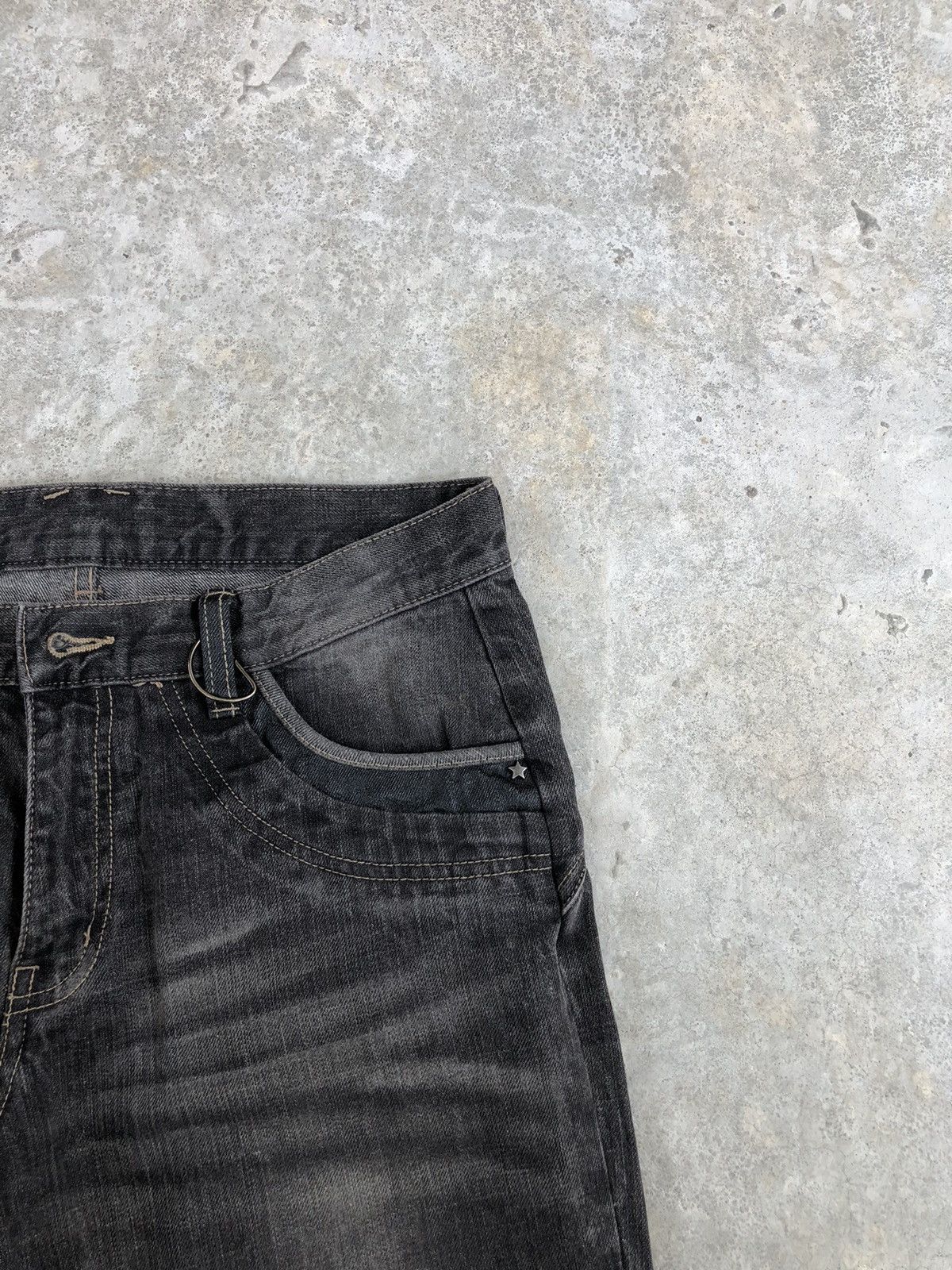 PPFM Japanese PPFM Distressed Jeans Slim Cut Size US 33 - 14 Thumbnail