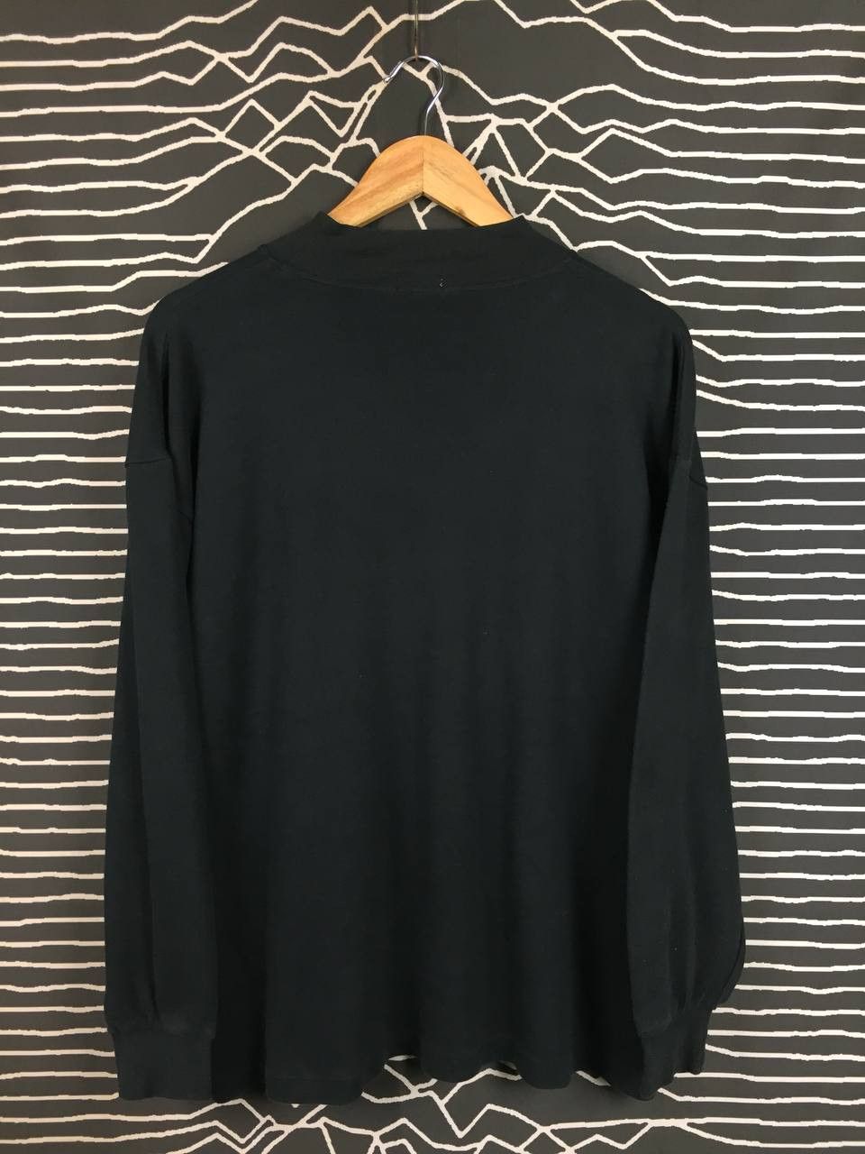 Paul Smith Vtg Paul Smith Jeans Mock Neck Boxy Fit Long Sleeve Tee Size US XL / EU 56 / 4 - 10 Thumbnail