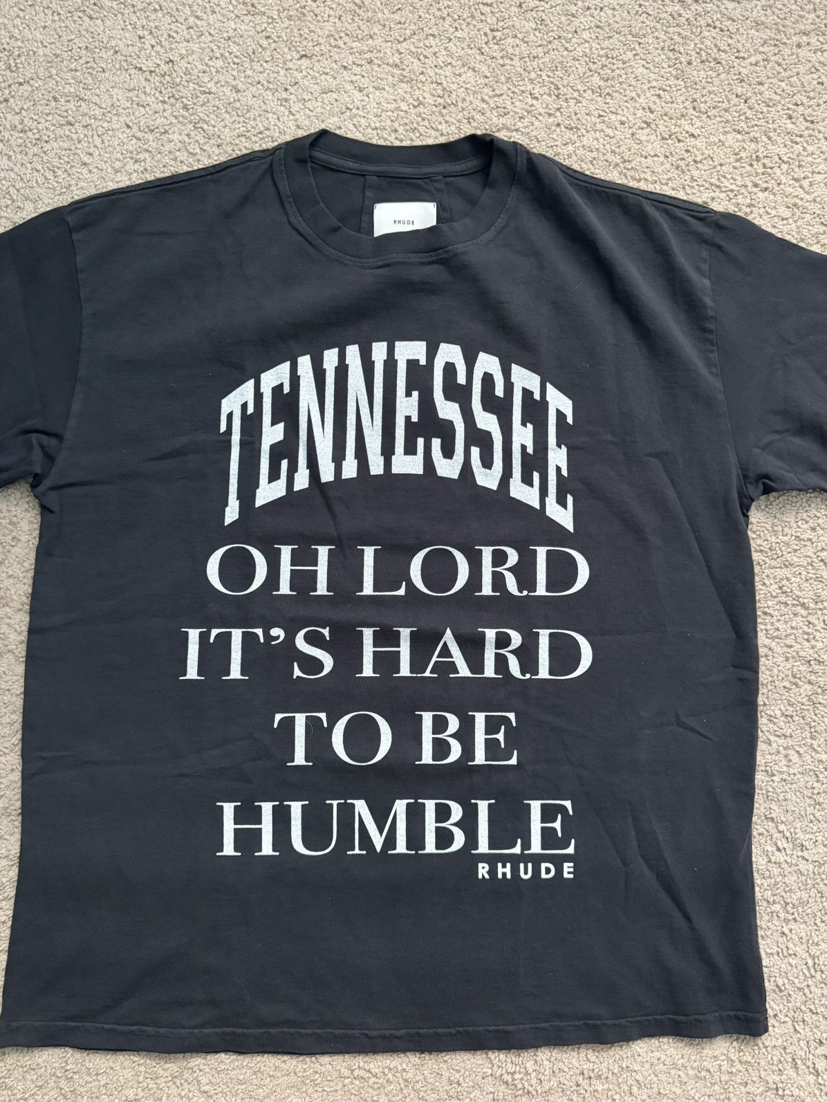 Rhude Rhude Vintage Oh Lord Tee Size US S / EU 44-46 / 1 - 1 Thumbnail