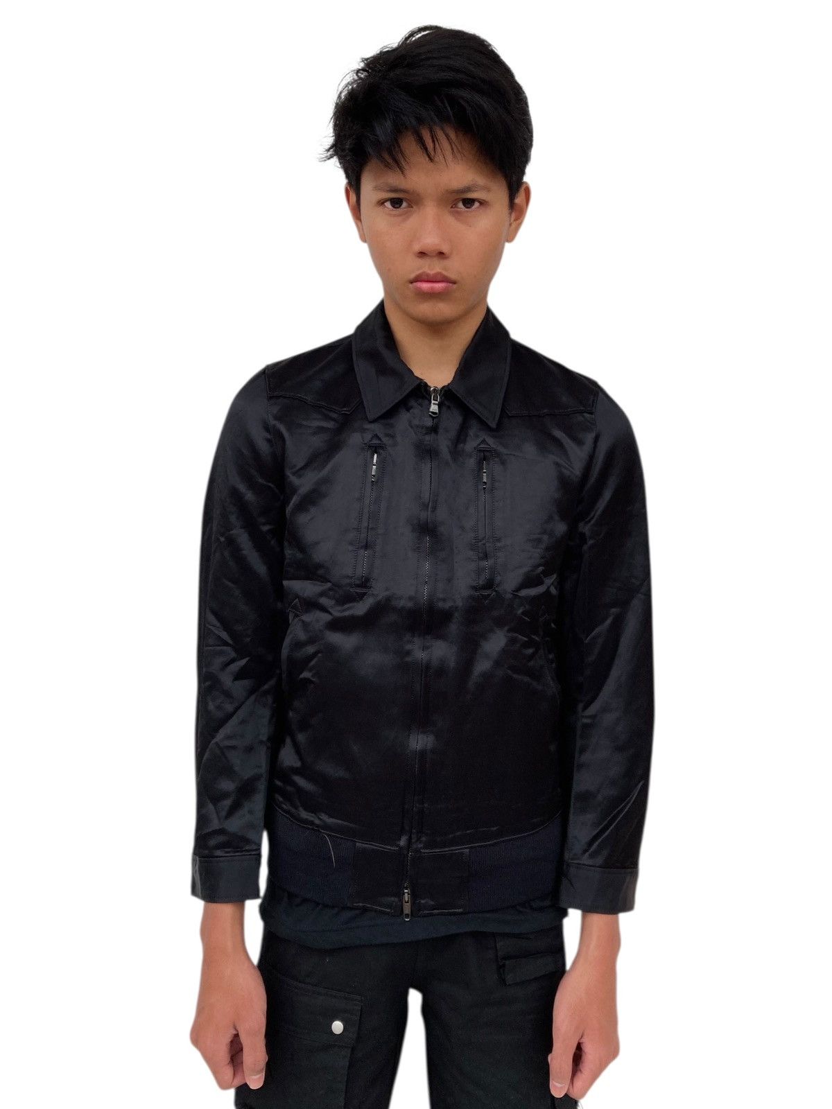 Shellac 2000s Lounge Lizard - Vkei Style Lampo Zips Jacket Size US M / EU 48-50 / 2 - 1 Thumbnail