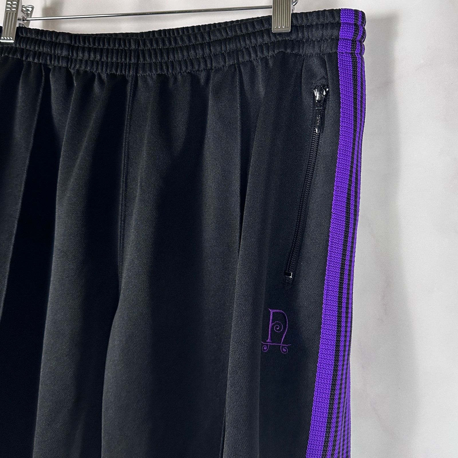 Nepenthes Nepenthes SB F/W17 Purple Stripe Track Pants Size US 34 / EU 50 - 4 Thumbnail