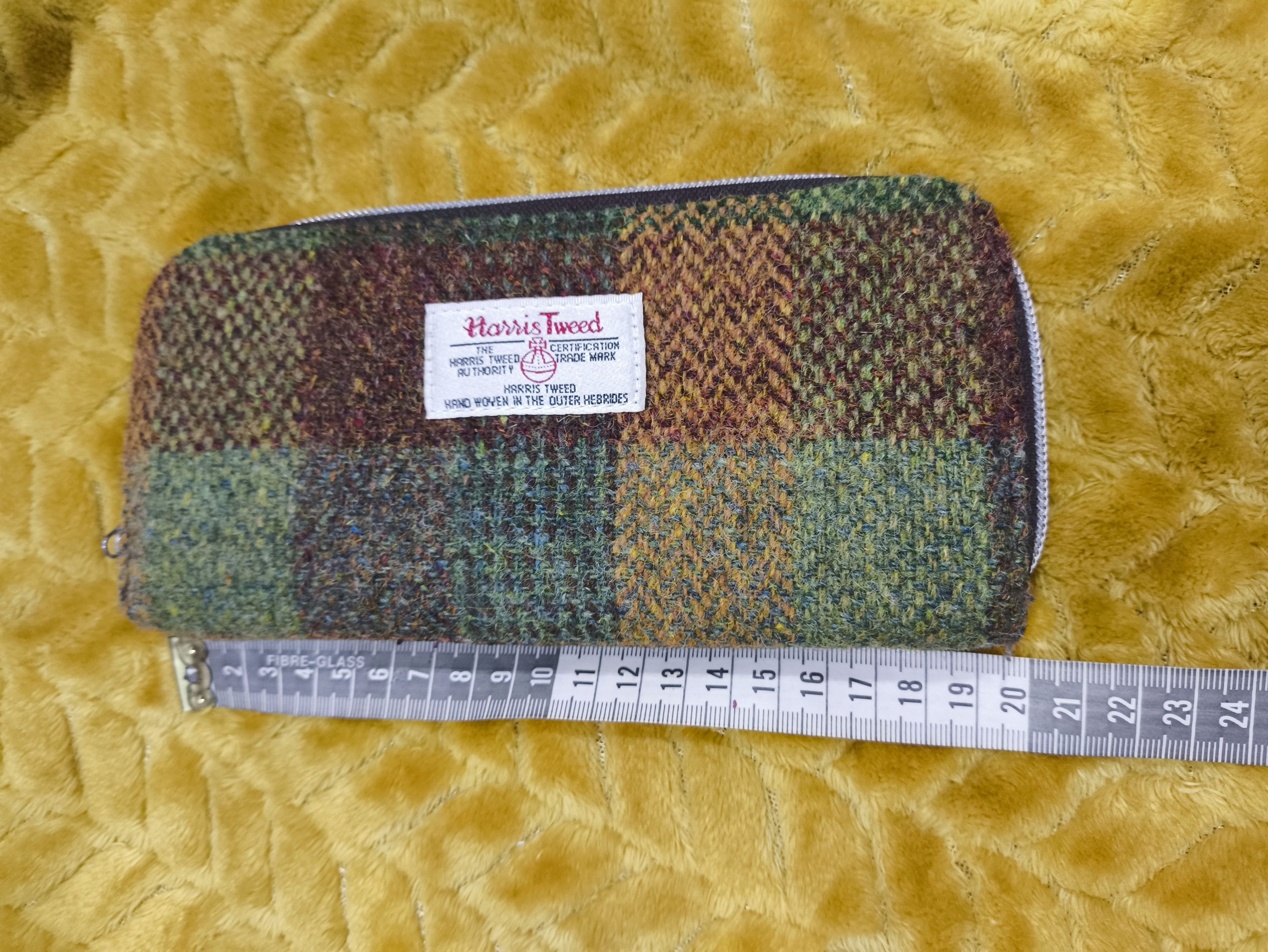 Harris Tweed Harris Tweet wool long wallet unisex Size ONE SIZE - 5 Thumbnail