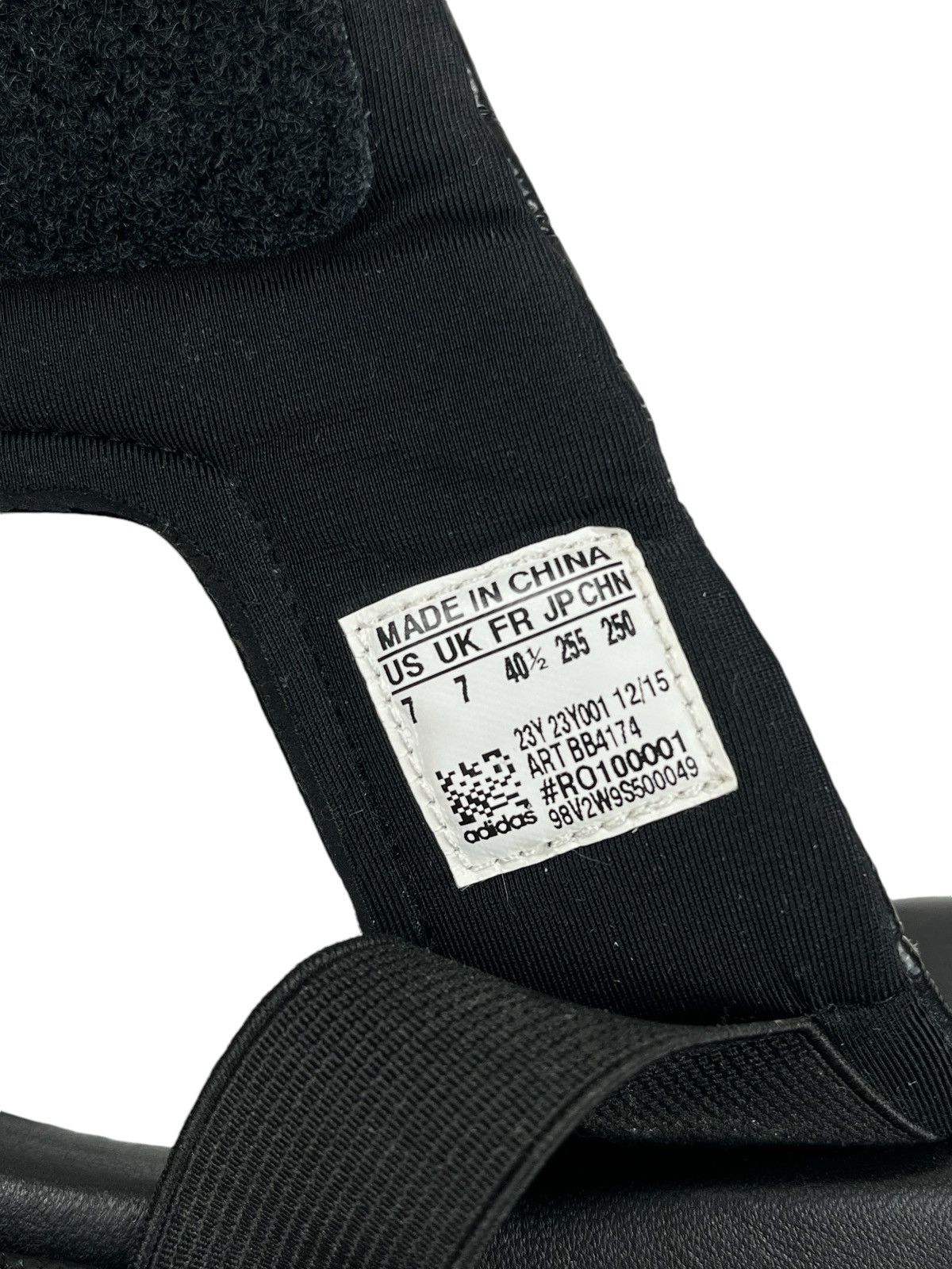 Adidas SS16 Rick Owens x Adidas Clog Leather Sandals Black Size US 7 / EU 40 - 7 Thumbnail