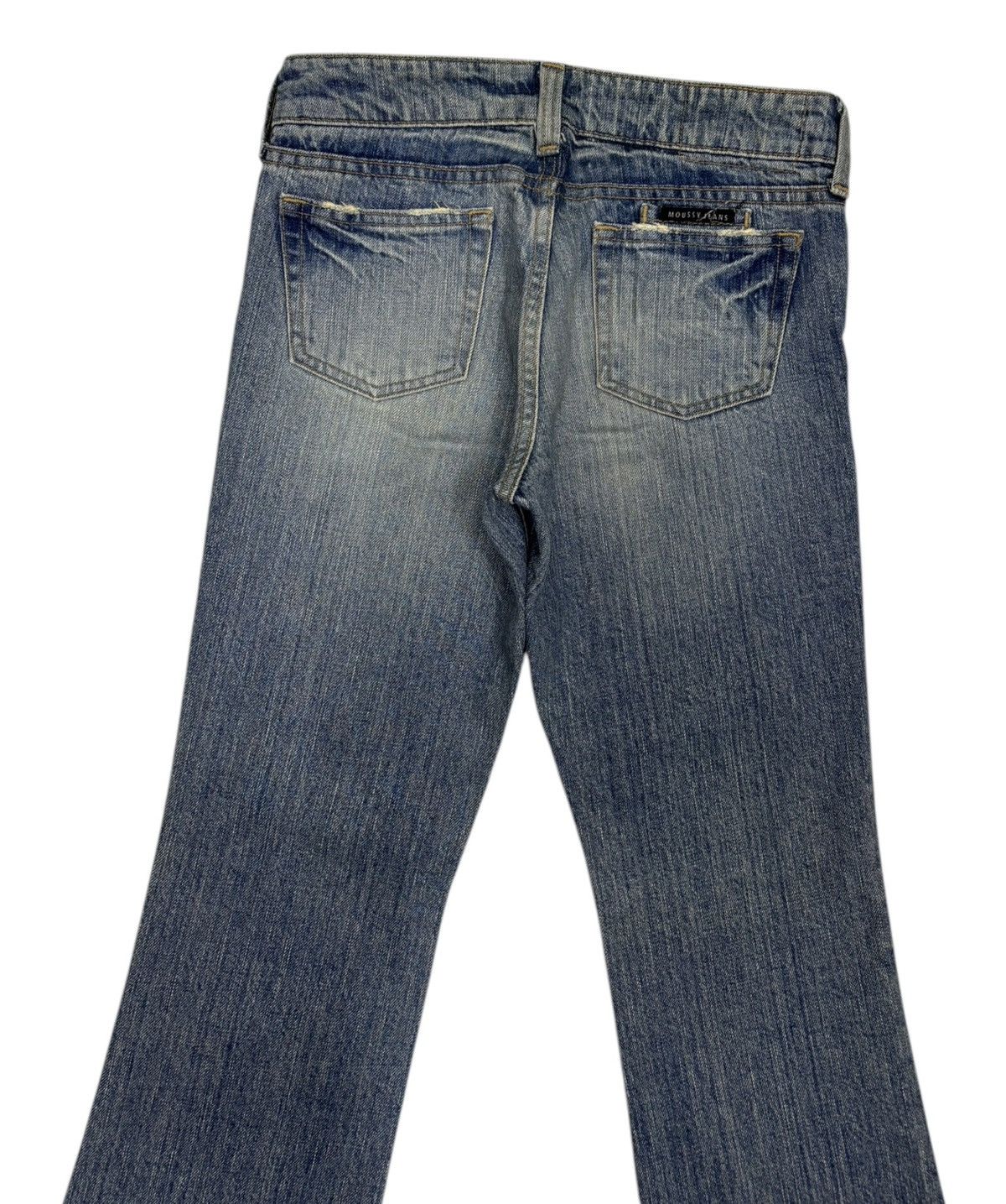 Hysteric Glamour × If Six Was Nine × MOUSSY Flare Jeans I6W9 Lgb Style Moussy Jeans Distressed Denim Size 27" / US 4 / IT 40 - 6 Thumbnail