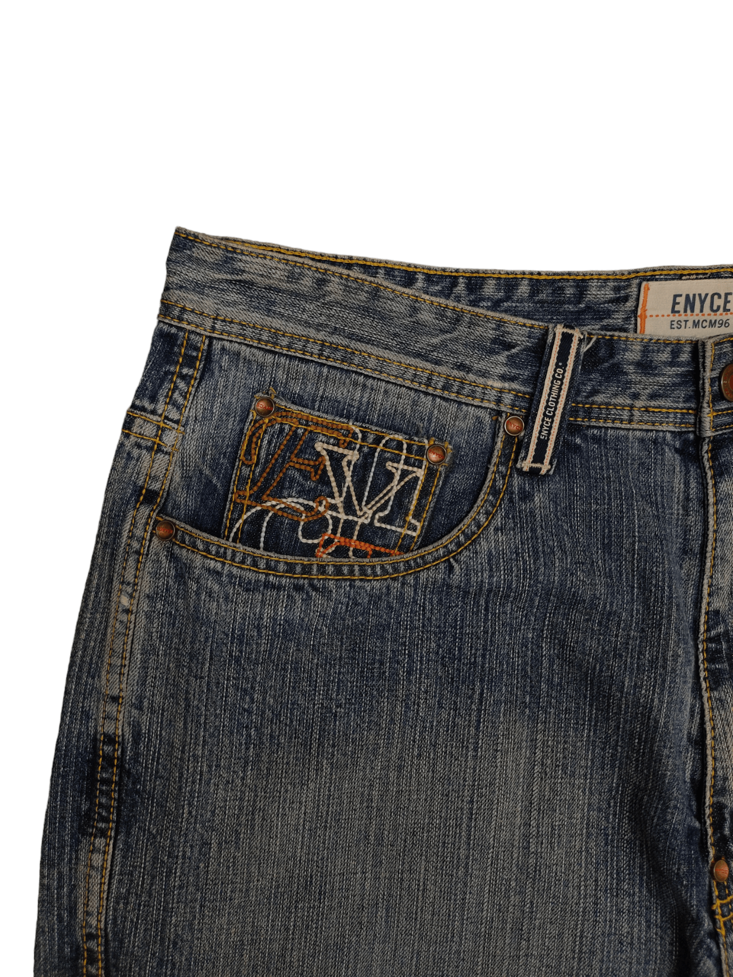 Enyce Baggy Jeans Enyce Denim Wide Loose Y2k Streetwear Jnco Size US 36 / EU 52 - 12 Thumbnail