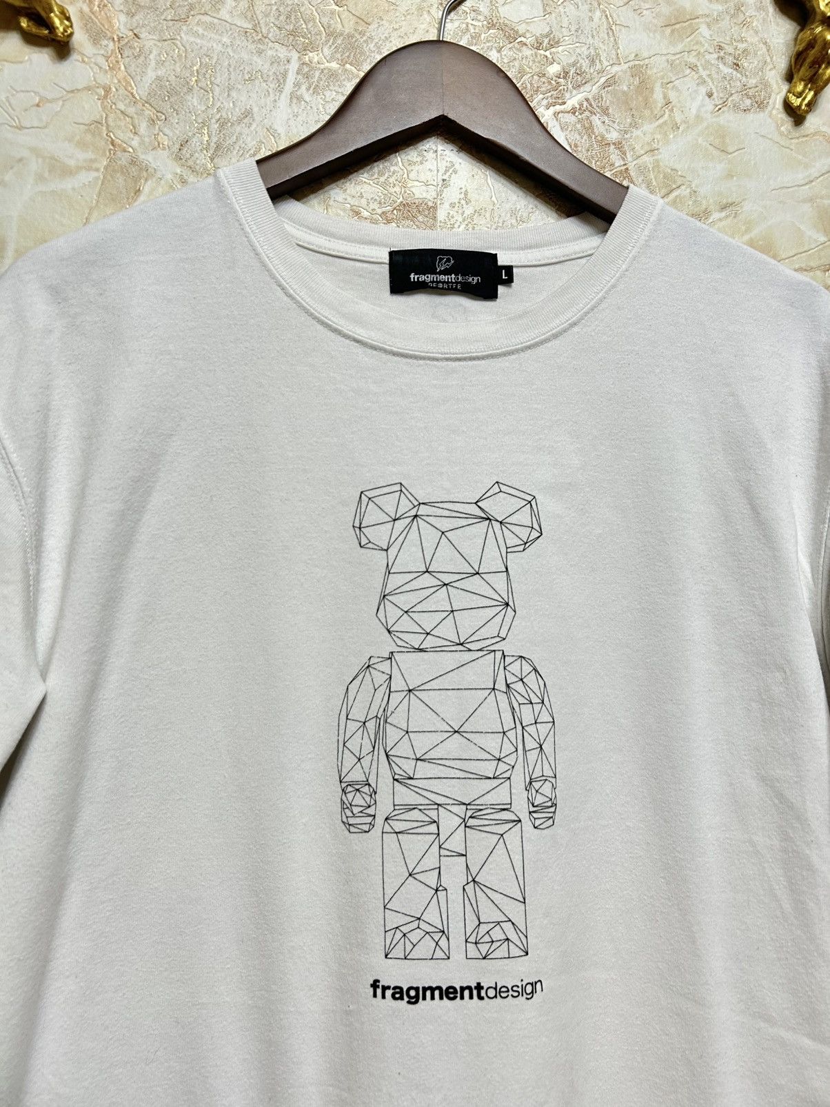 Fragment Design Fragment Design X Be@rtee Polygon Bearbrick T-Shirt Japanese Size US L / EU 52-54 / 3 - 4 Thumbnail