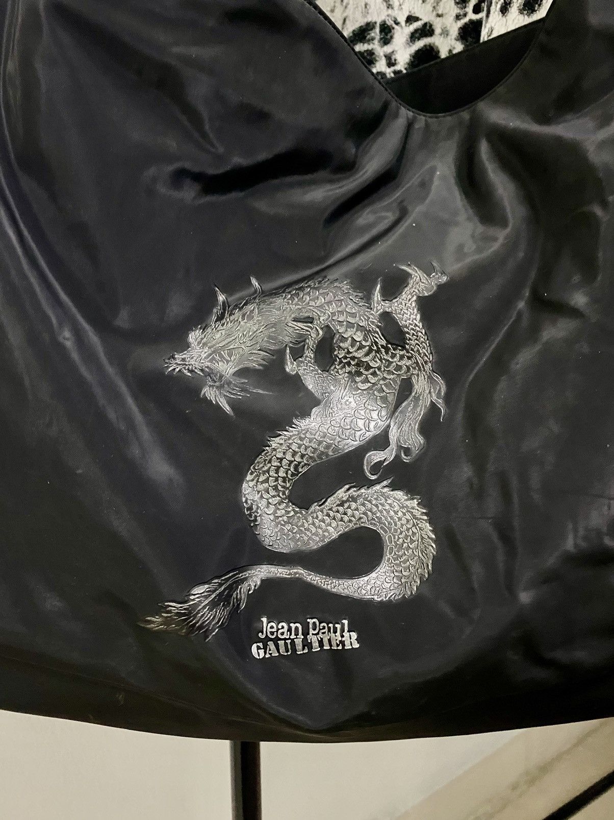 Jean Paul Gaultier Iconic Jean Paul Gaultier Dragon Embossed Sling Bag Size ONE SIZE - 4 Thumbnail