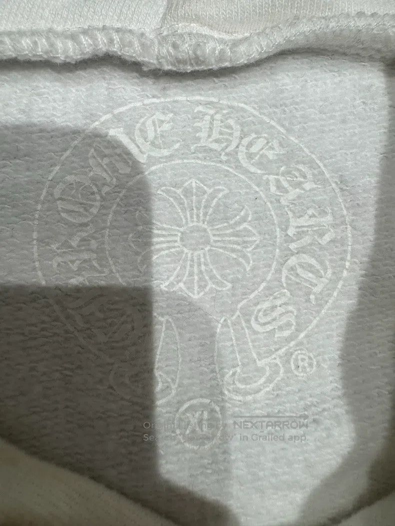 Chrome Hearts CHROME HEARTS White horse-hoof patterned kaftan sweater Size US XL / EU 56 / 4 - 5 Thumbnail