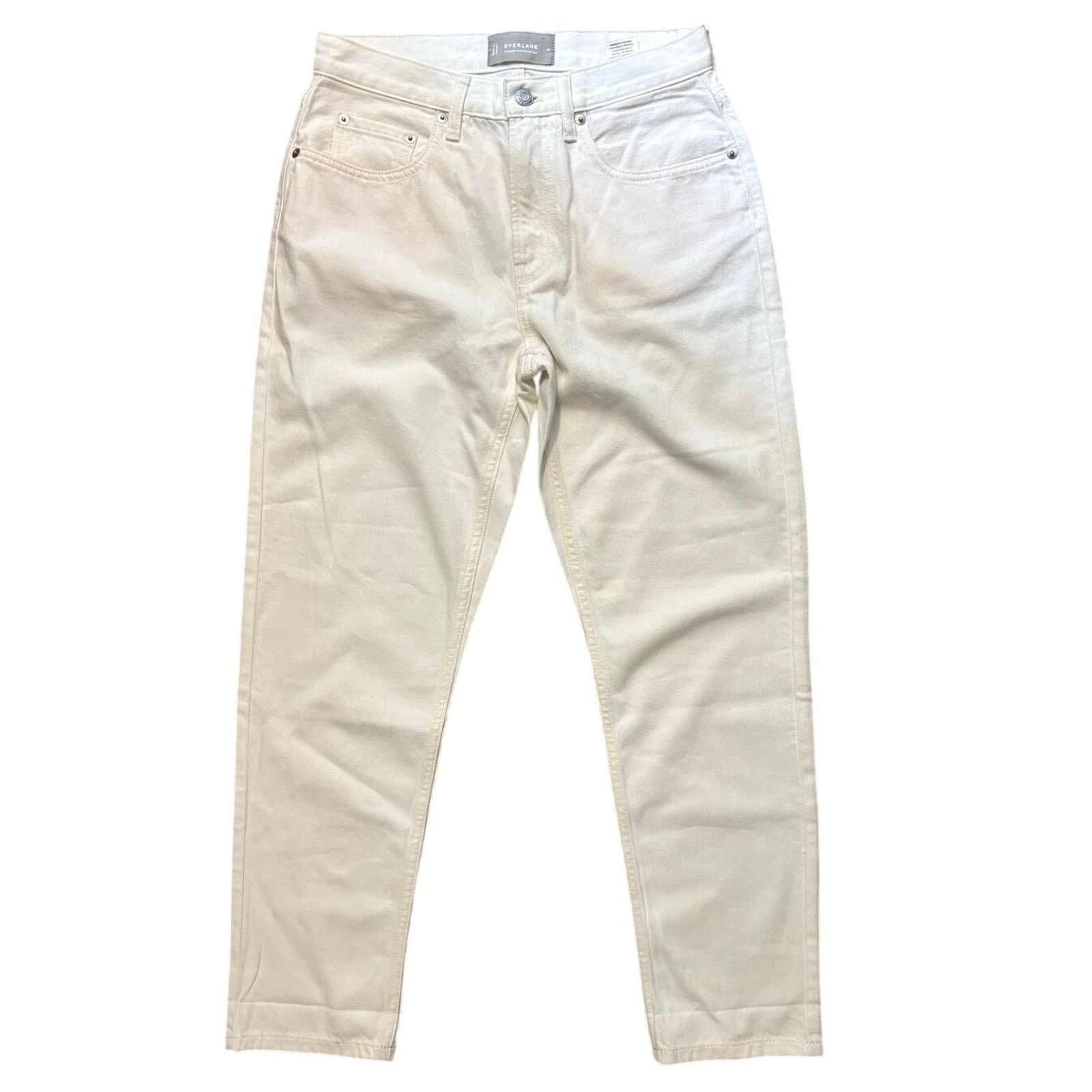 Everlane NWOT Everlane The Super-Soft Relaxed Jean In Bone Size 26 Size 26" / US 2 / IT 38 - 2 Thumbnail