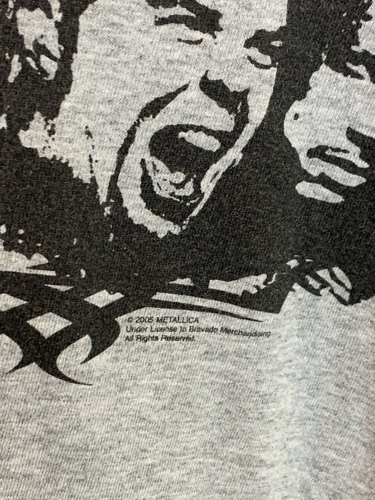 Metallica *RARE* Vintage Metallica Portrait Art 2005 Y2K Metal T-Shirt Size US L / EU 52-54 / 3 - 4 Thumbnail