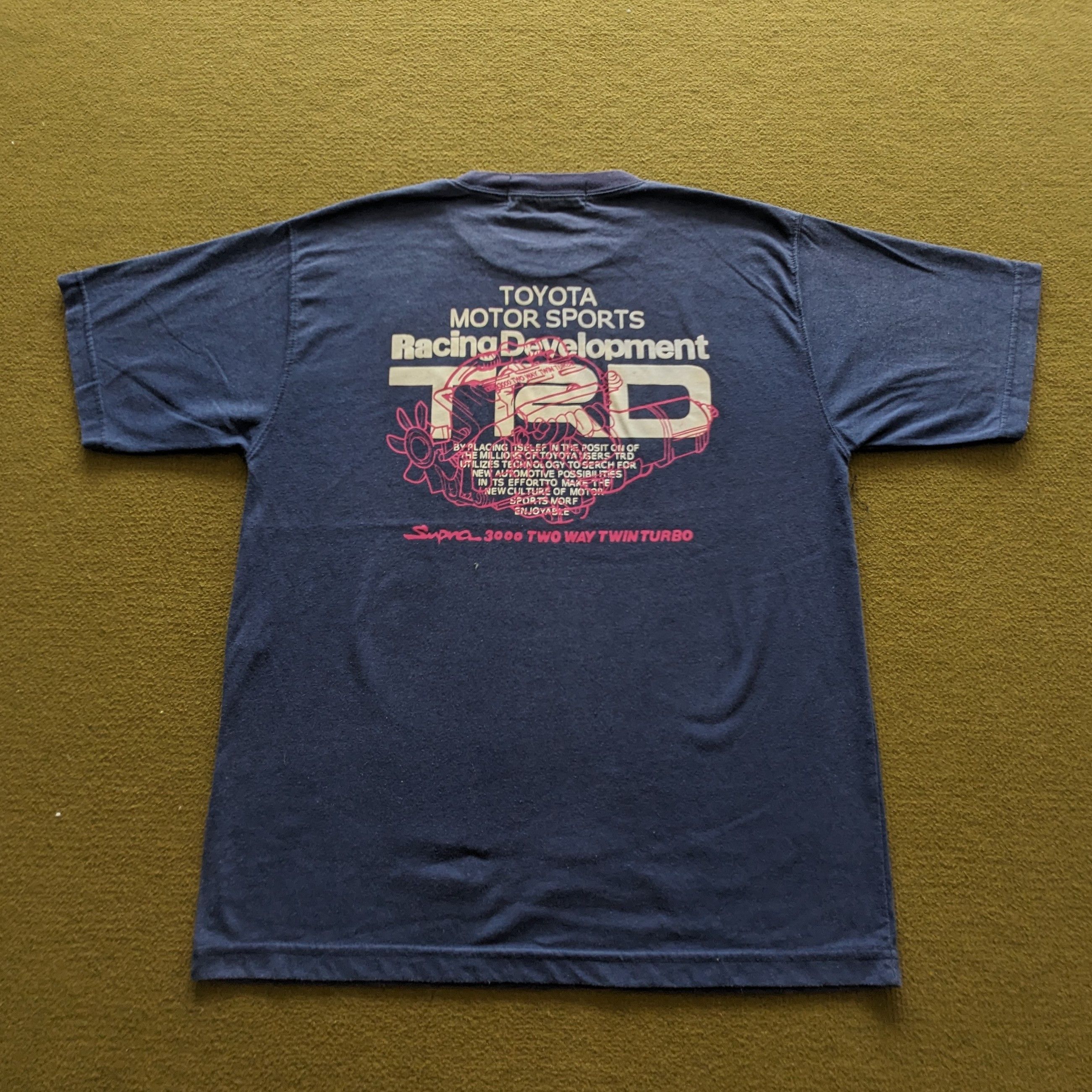 Vintage Vintage TRD TOYOTA Motorsports Racing T-shirt Size US M / EU 48-50 / 2 - 1 Thumbnail