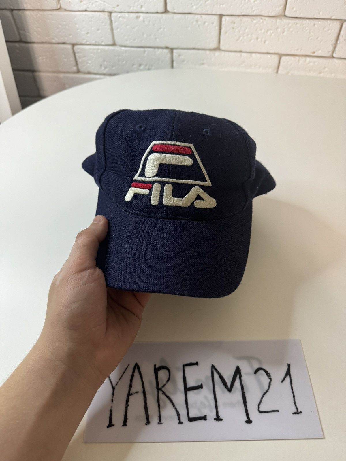 Fila Fila vintage cap hat Size ONE SIZE - 2 Thumbnail