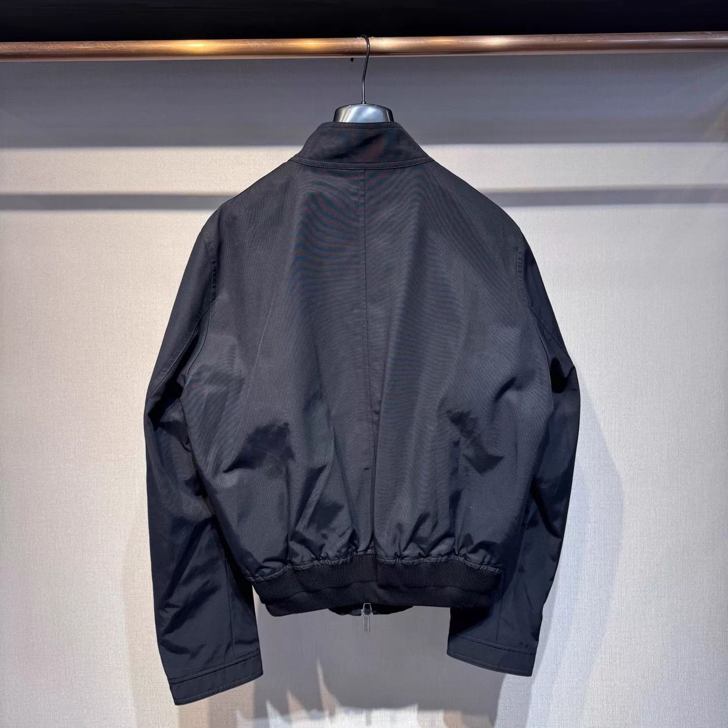 Dior Dior Black Embroidered Logo Zipper Jacket Size 50 Size US M / EU 48-50 / 2 - 2 Thumbnail