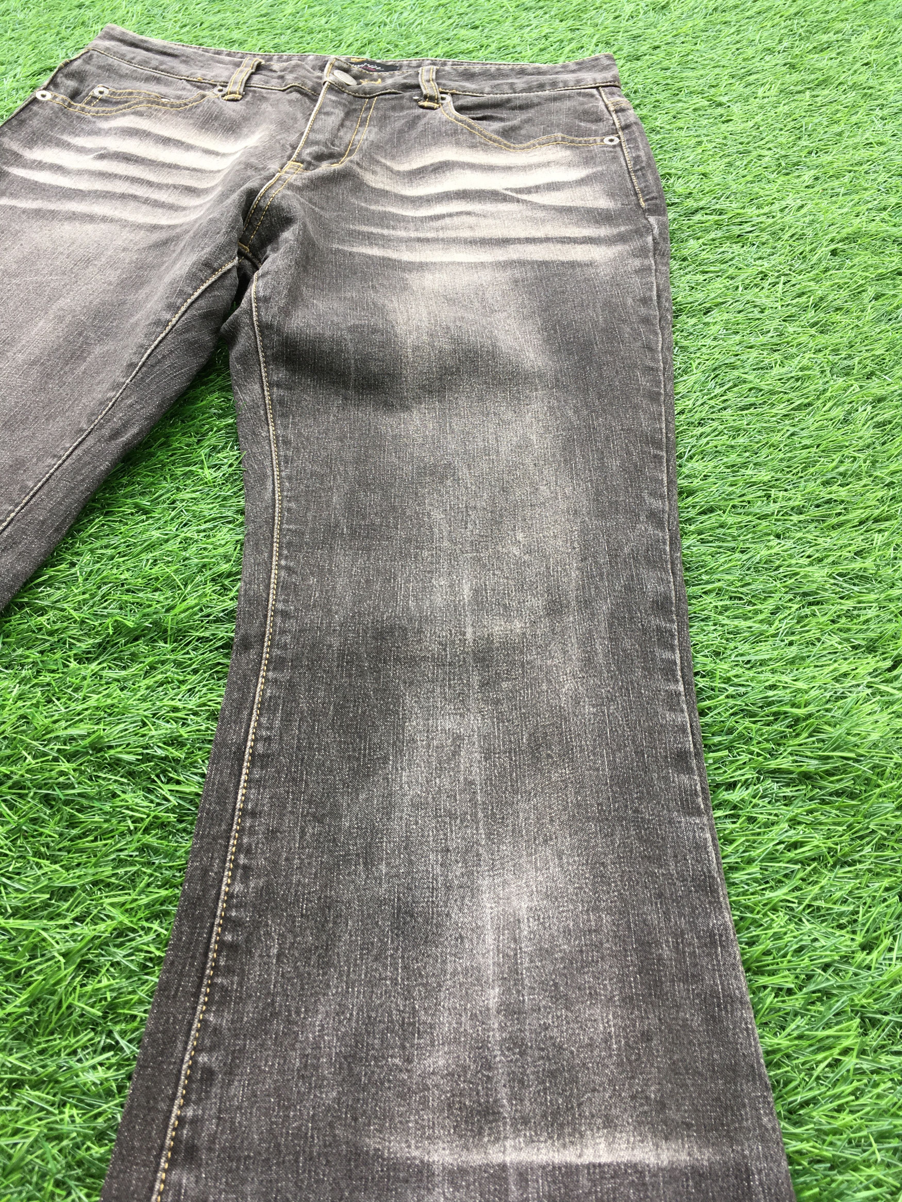 If Six Was Nine × Japanese Brand × Le Grande Bleu (L.G.B.) Japanese Black Flare Jeans D-1035 Size US 27 - 7 Thumbnail