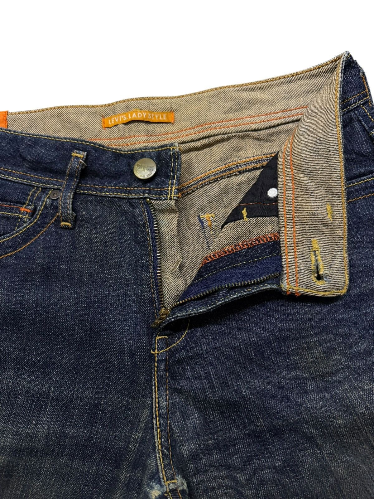 Levi's Vintage Levi’s Lady Style Bootcut Flare Denim Jeans | W31 Size 31" - 9 Thumbnail