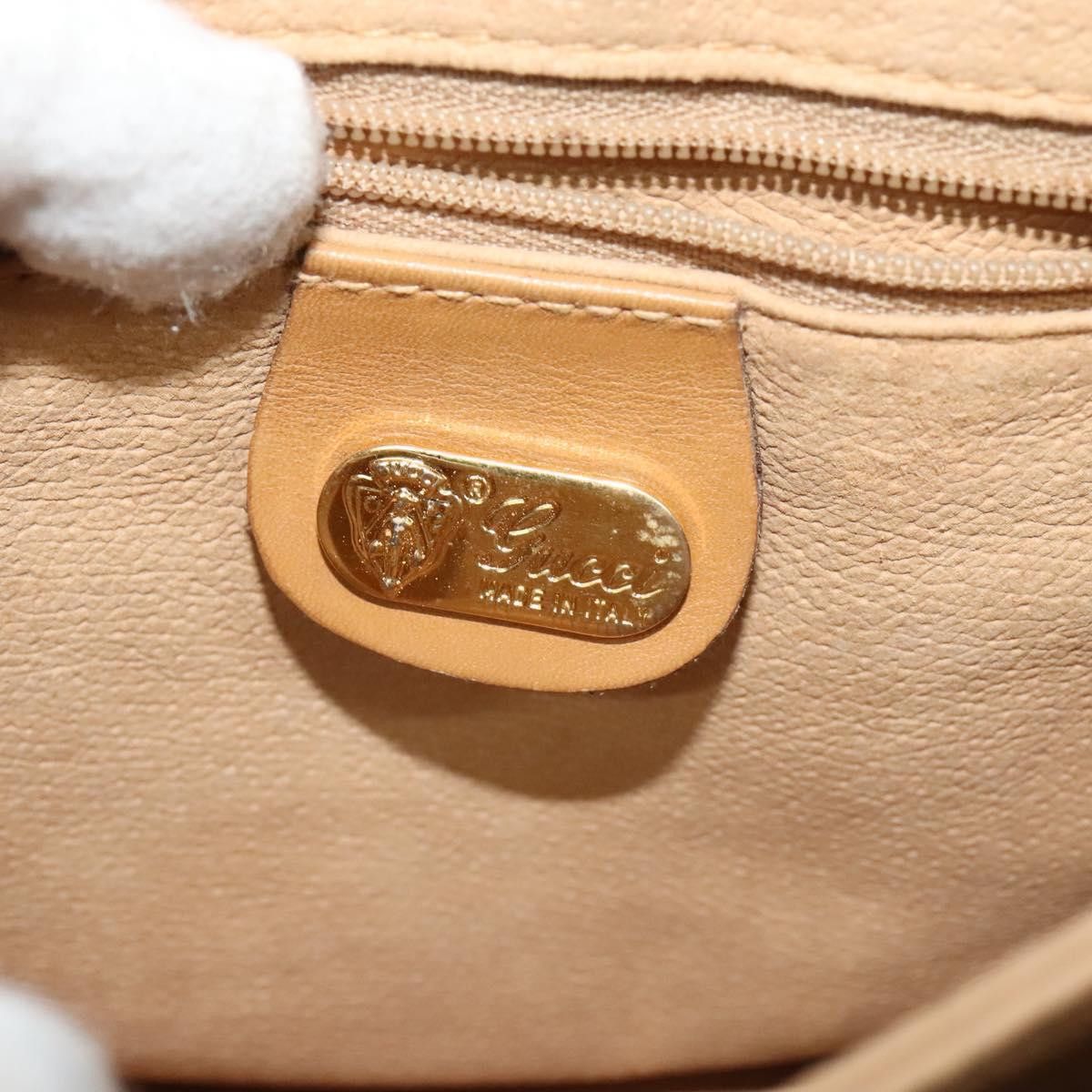 Gucci GUCCI Micro GG Supreme Shoulder Bag Pvc Beige Gold 007 49 Size ONE SIZE - 15 Thumbnail