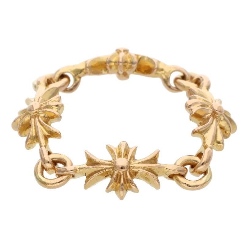 Chrome Hearts Chrome Hearts 22K Tiny ECH Plus Ring 12.5 US6.5 Size ONE SIZE - 4 Thumbnail