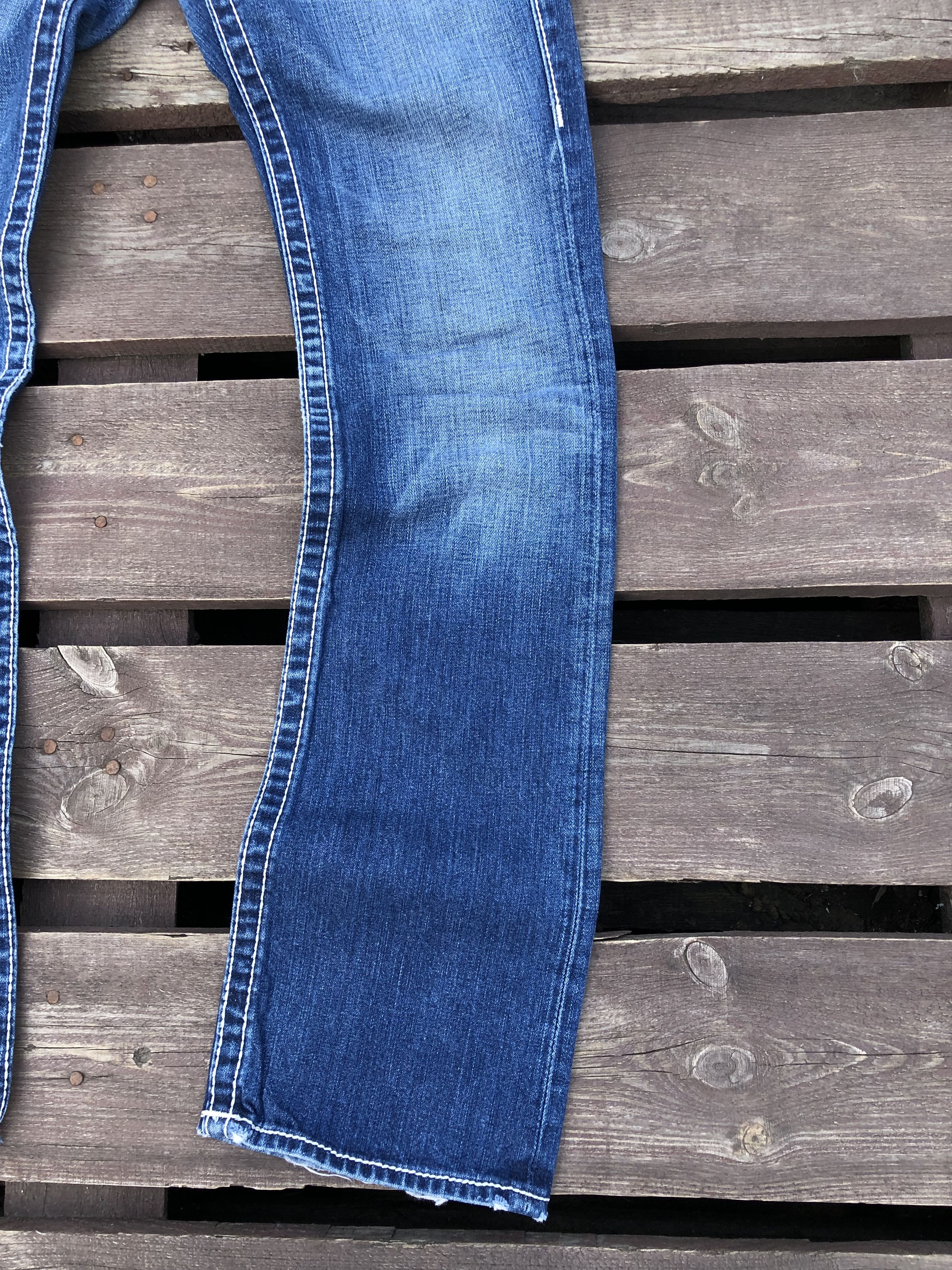 True Religion True Religion Y2K Vintage Johnny Big T Denim Jeans Size 27 Size 27" / US 4 / IT 40 - 14 Thumbnail