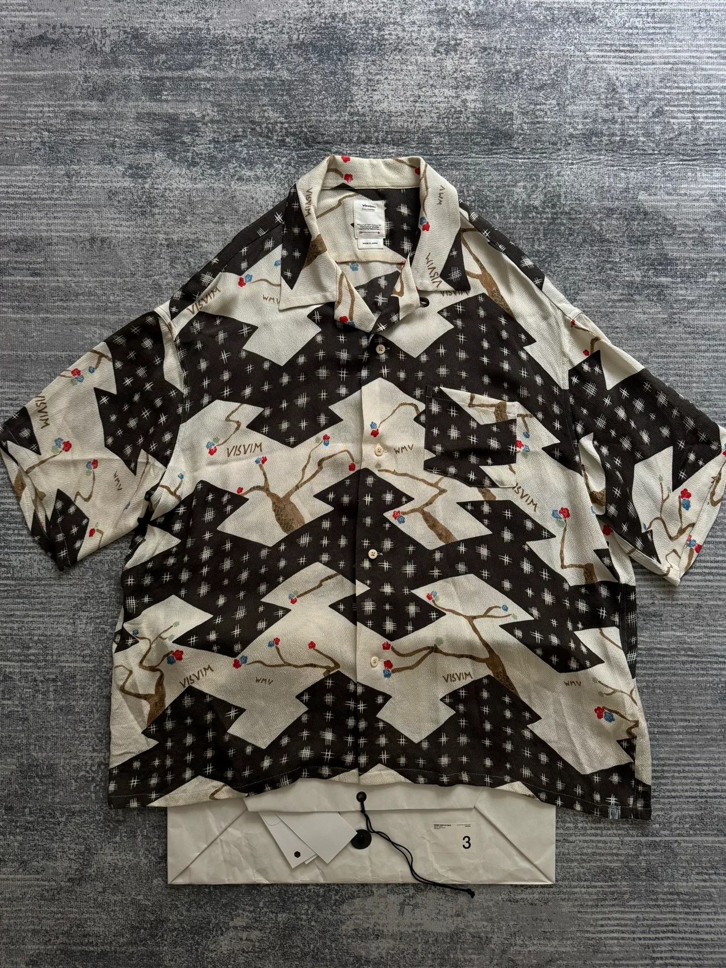 Visvim visvim crosby shirt s/s kasuri motors club | Grailed