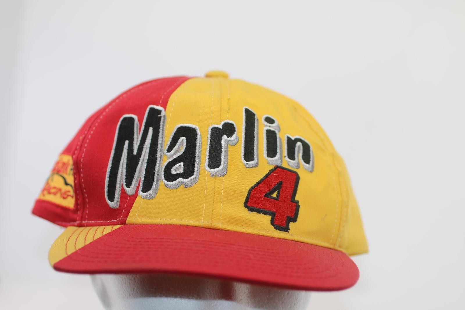 Point Zero Vintage 1996 Marlboro 4Racing Cap Kodak Film NASCAR Snapback Size ONE SIZE - 1 Thumbnail